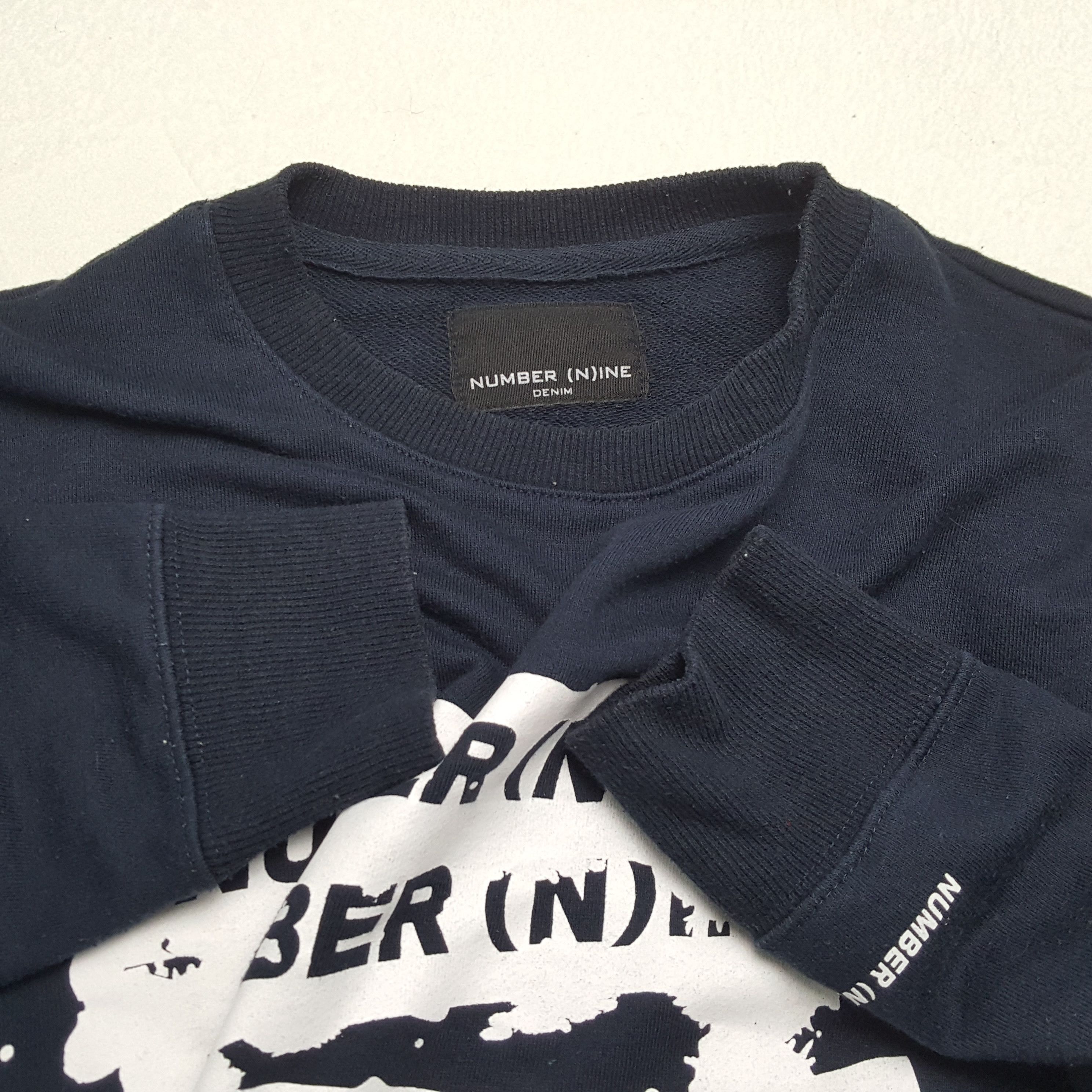 Japanese Brand × Number (N)ine × Vintage Vintage NUMBER (N)INE Japanese Brand Sweatshirts Size US S / EU 44-46 / 1 - 8 Thumbnail