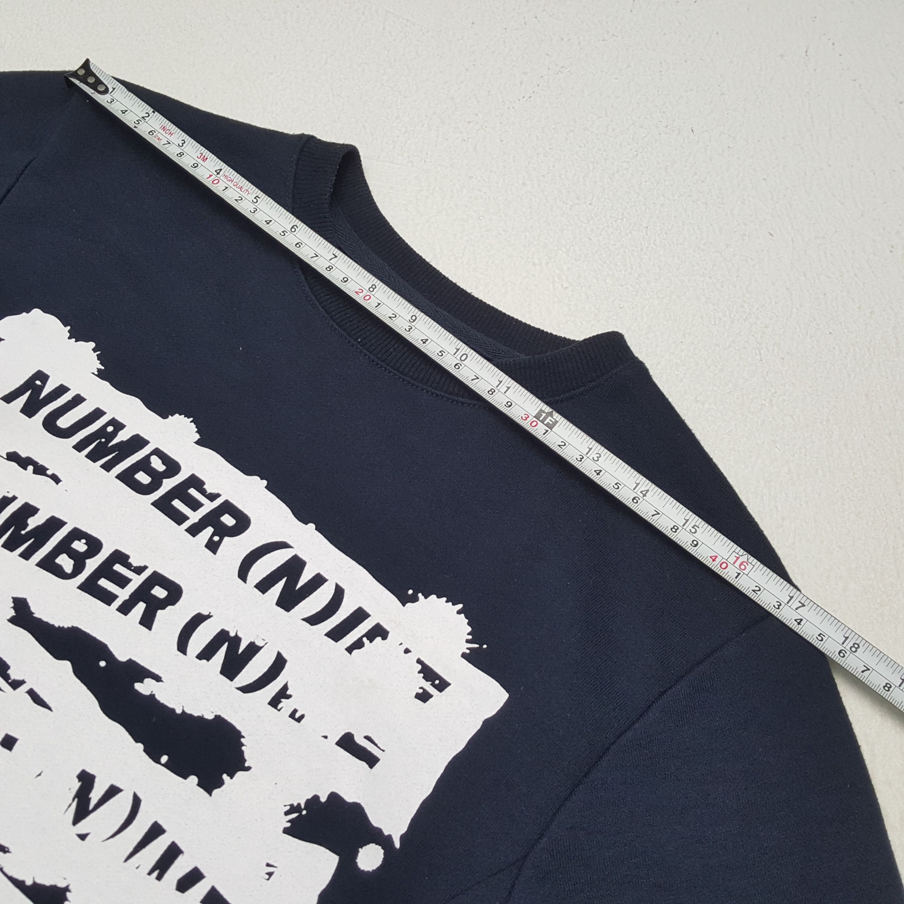 Japanese Brand × Number (N)ine × Vintage Vintage NUMBER (N)INE Japanese Brand Sweatshirts Size US S / EU 44-46 / 1 - 4 Thumbnail