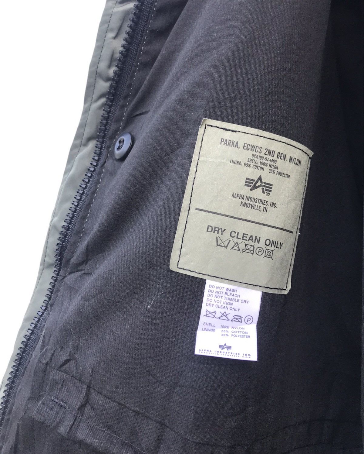Alpha Industries Vintage Alpha Industries ECWCS 2ND GEN Parka Made in USA Size US M / EU 48-50 / 2 - 11 Thumbnail