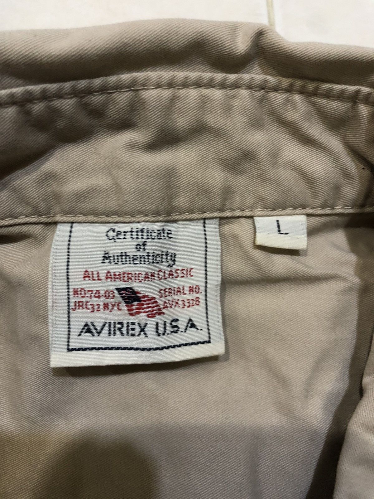 Avirex Avirex Shirt button ups size L Size US L / EU 52-54 / 3 - 5 Thumbnail