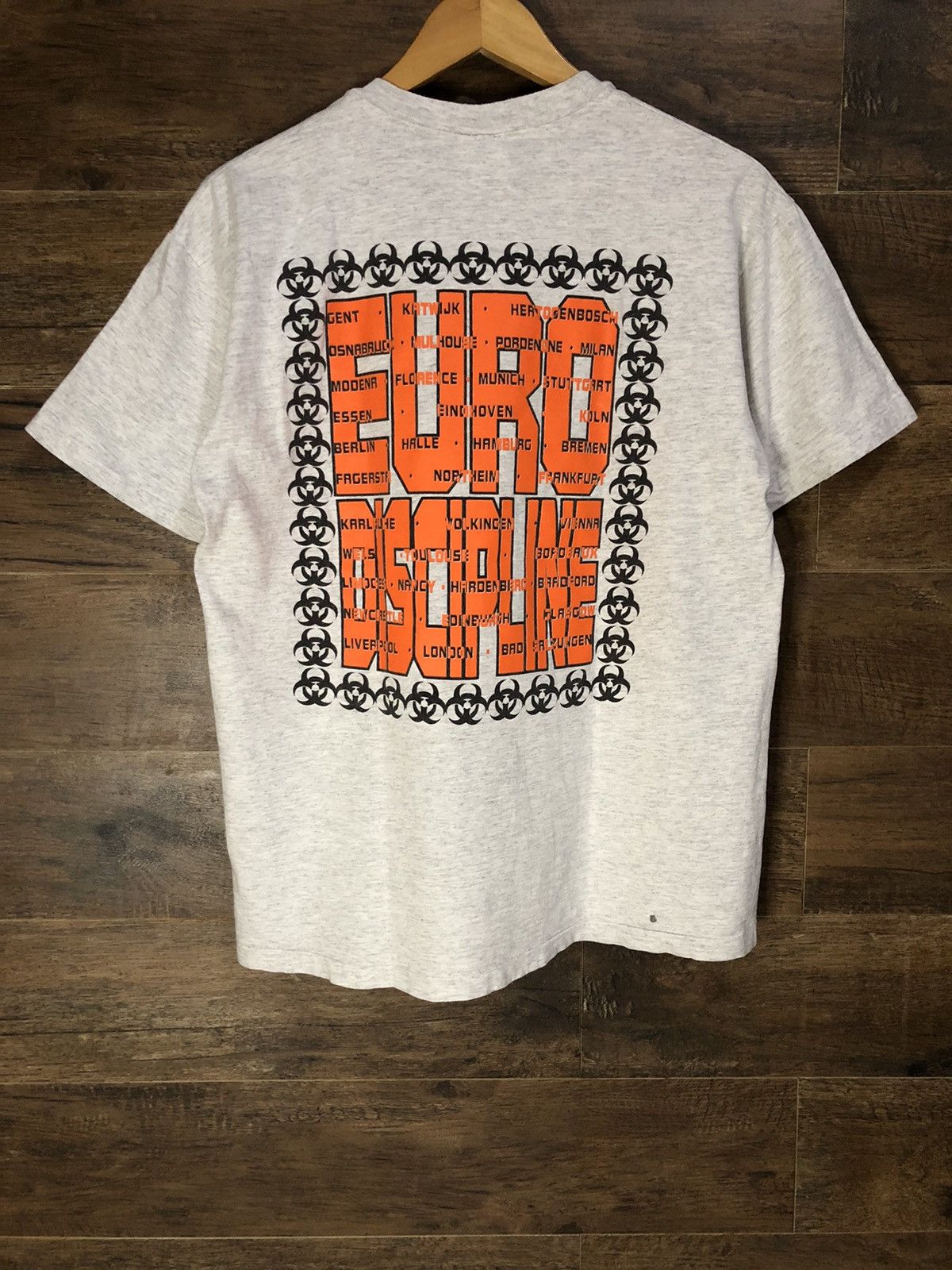 Band Tees × Vintage Vintage Biohazard Punishment 1993 Euro Discipline Tour Shirt Size US L / EU 52-54 / 3 - 3 Thumbnail