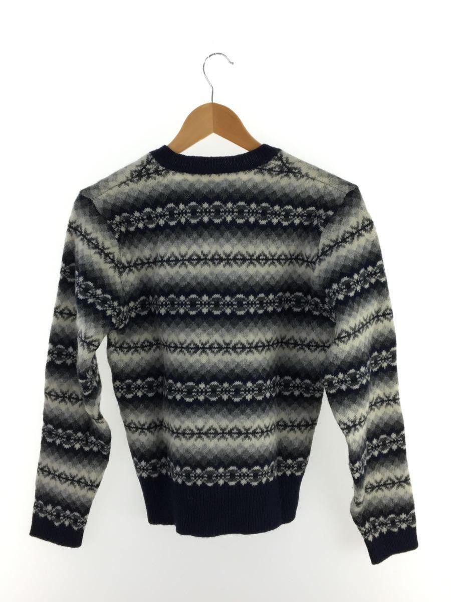Prada Nordic Pattern Wool V Neck Knit Sweater Size US S / EU 44-46 / 1 - 2 Thumbnail