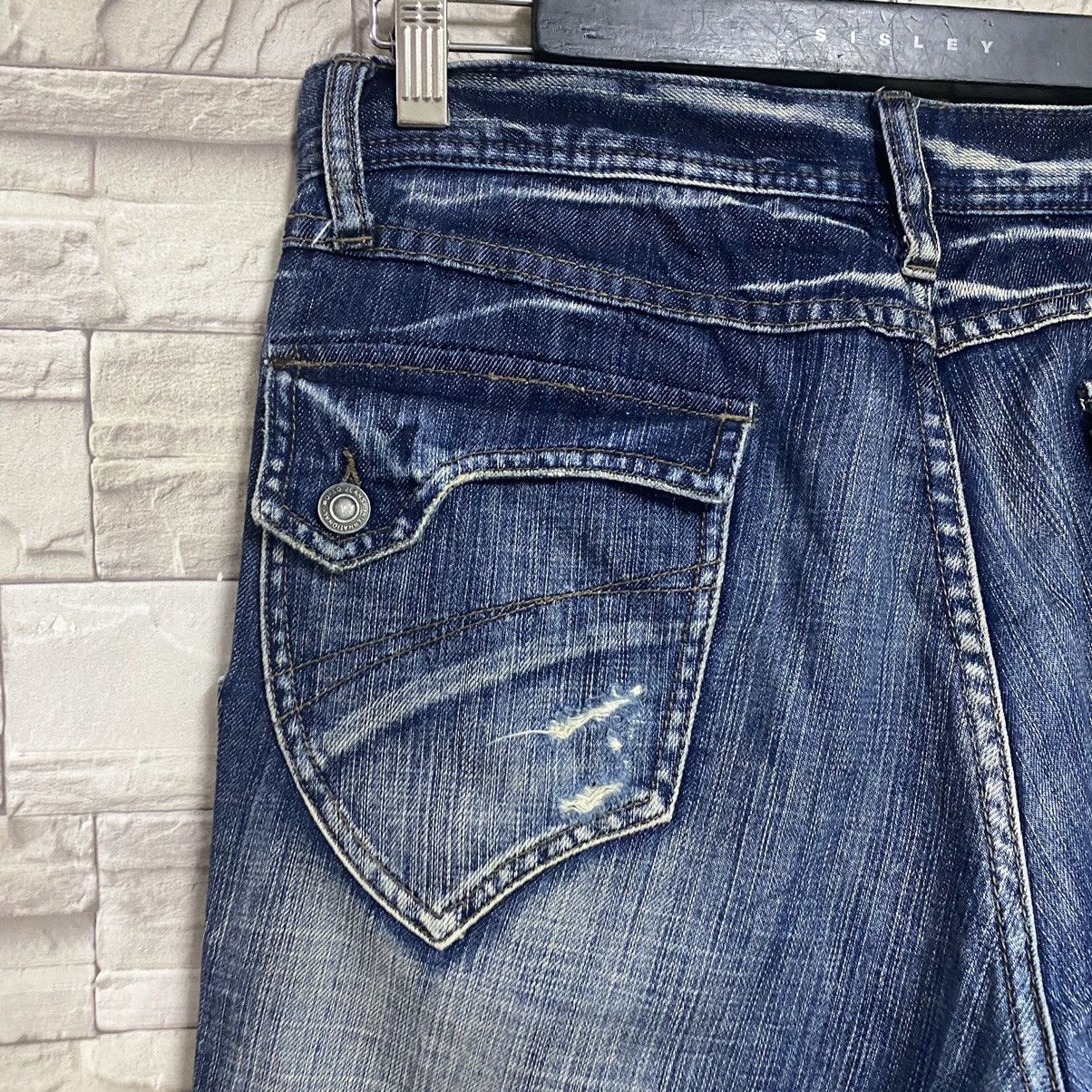 Japanese Brand DIFFERENCE RUPERT Denim Cargo Flare Pants Size US 32 / EU 48 - 13 Thumbnail