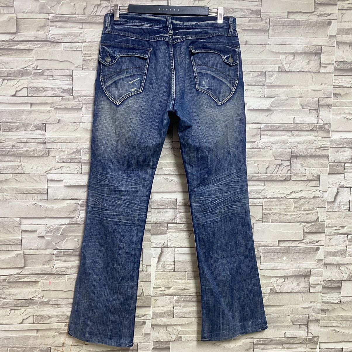 Japanese Brand DIFFERENCE RUPERT Denim Cargo Flare Pants Size US 32 / EU 48 - 11 Thumbnail