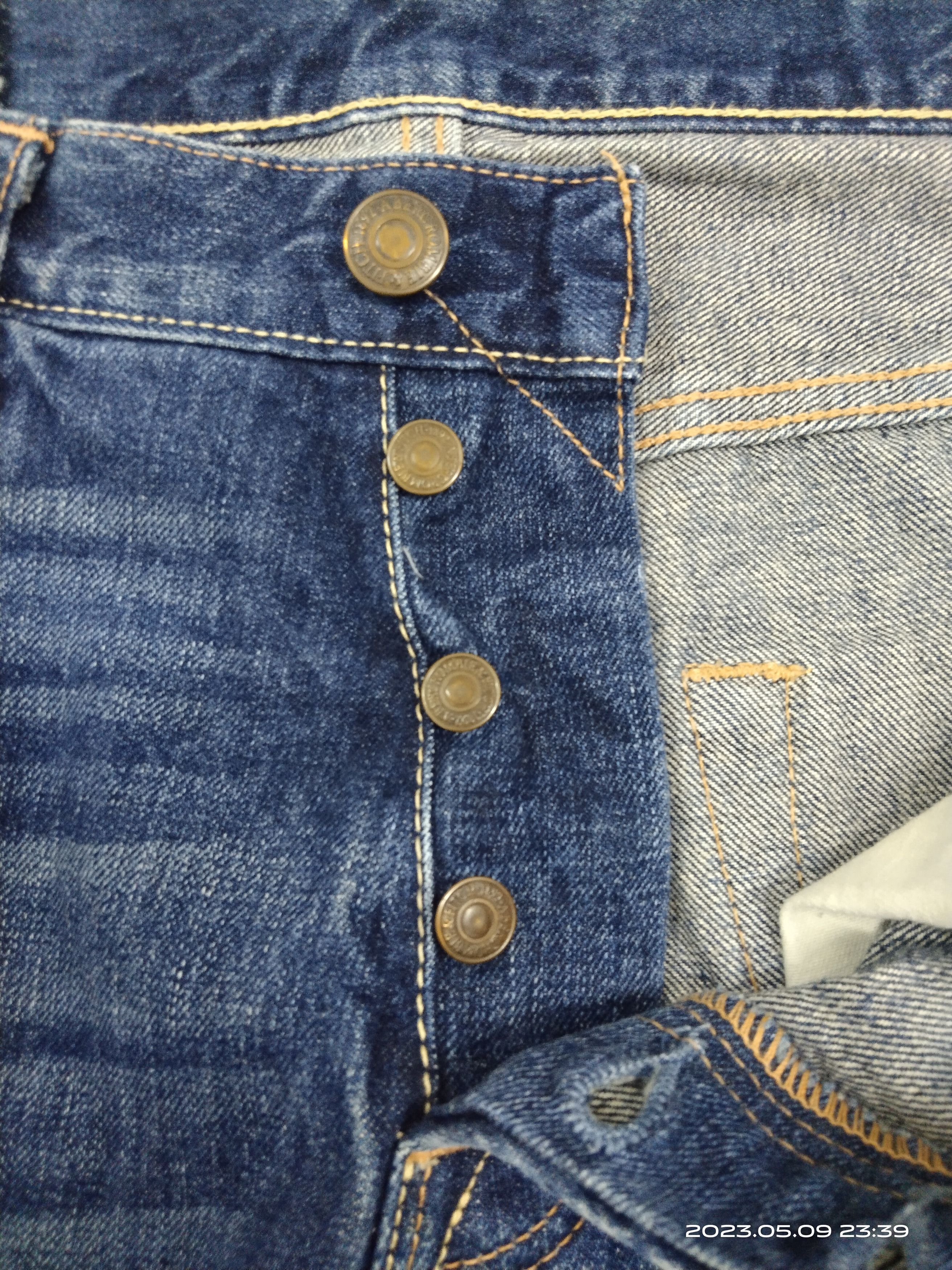 Abercrombie & Fitch FLARE🔥SICK ABERCROMBIE DENIM PANTS Size US 33 - 10 Thumbnail
