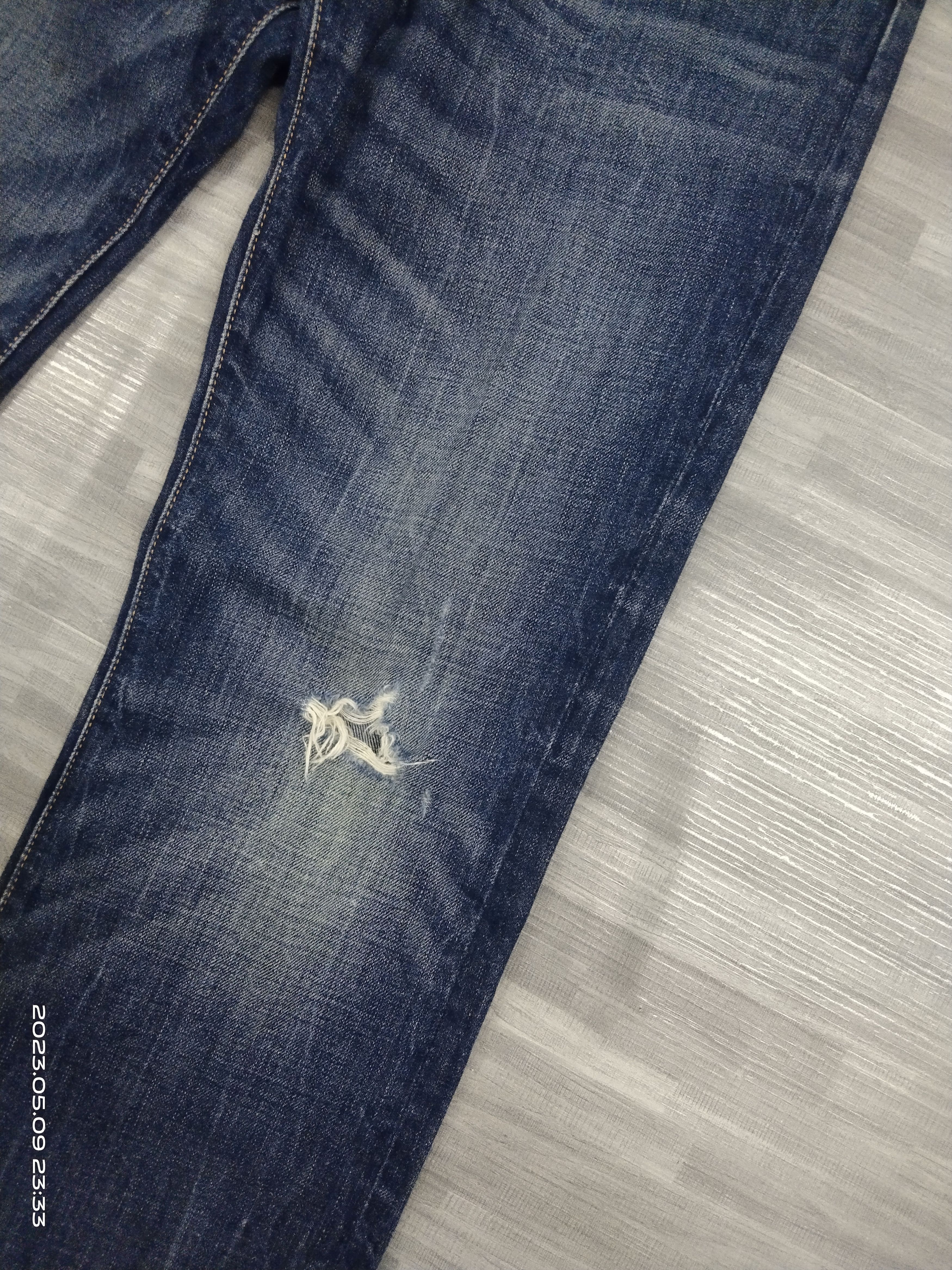 Abercrombie & Fitch FLARE🔥SICK ABERCROMBIE DENIM PANTS Size US 33 - 7 Thumbnail