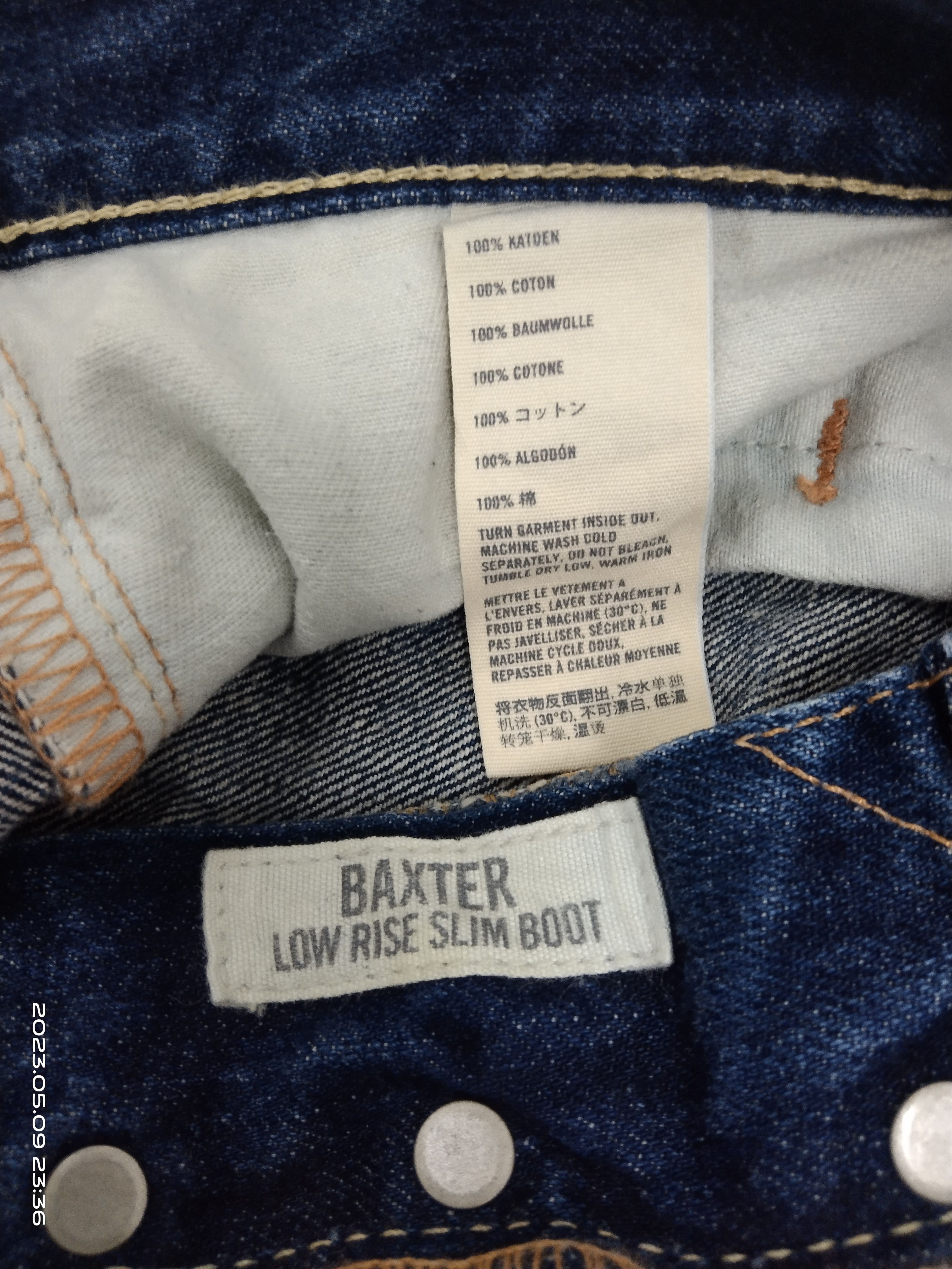 Abercrombie & Fitch FLARE🔥SICK ABERCROMBIE DENIM PANTS Size US 33 - 11 Thumbnail
