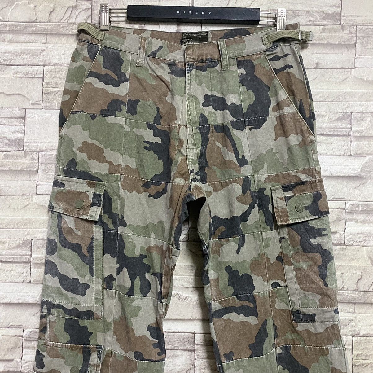 Vintage Stussy Cargo Pants Camo Patchwork