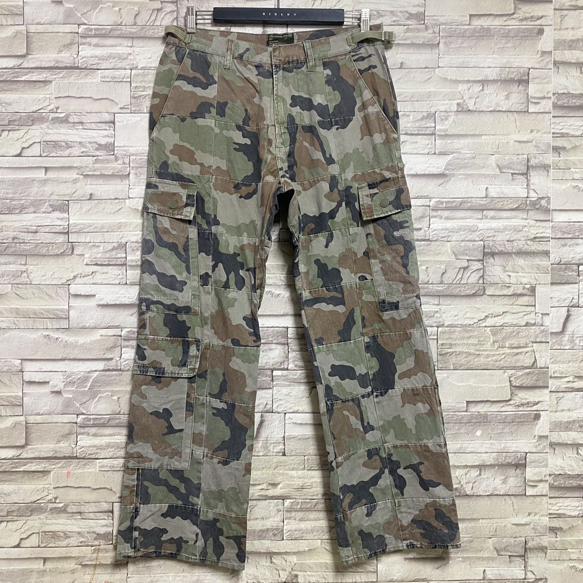 Stussy Vintage Stussy Cargo Pants Camo Patchwork Size US 32 / EU 48 - 3 Thumbnail