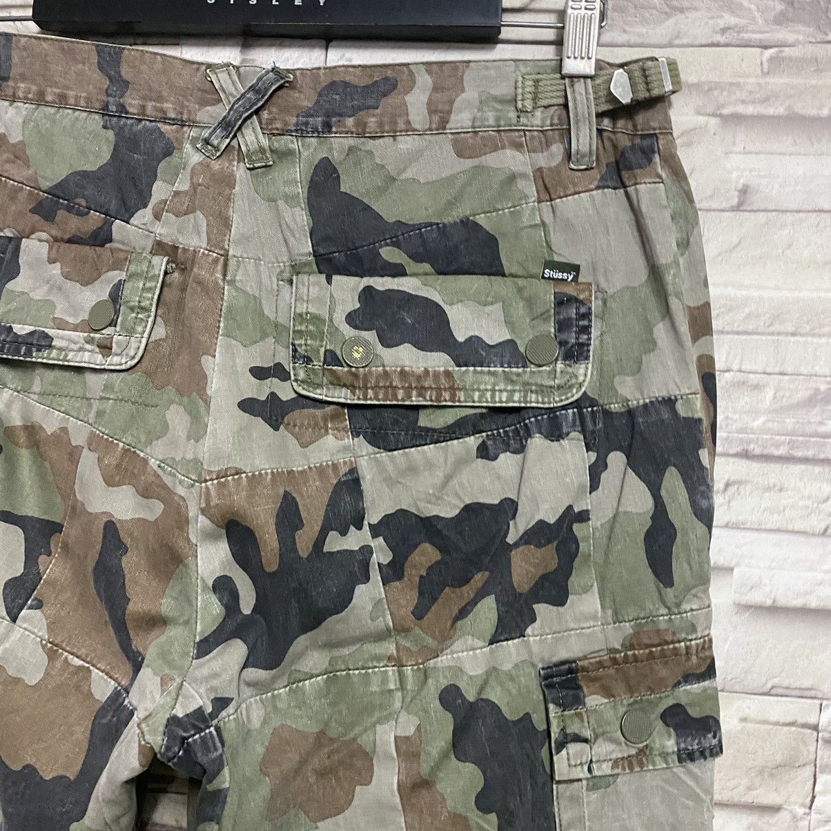 パンツ STUSSY Vintage Camouflage Cargo Pants Vintage Stussy Chip Camouflage Stussy Cargo Pants Stussy