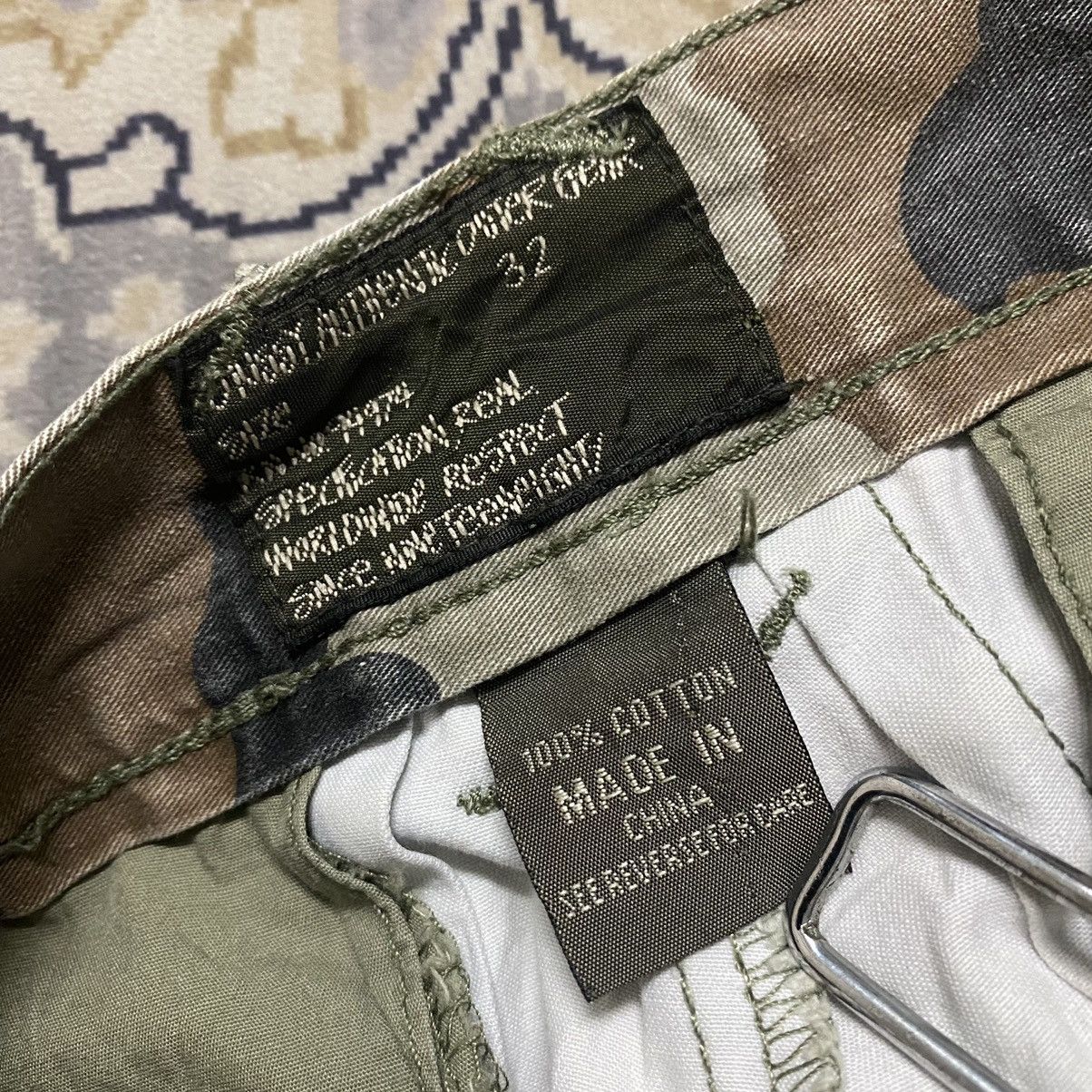 Stussy Vintage Stussy Cargo Pants Camo Patchwork Size US 32 / EU 48 - 20 Thumbnail