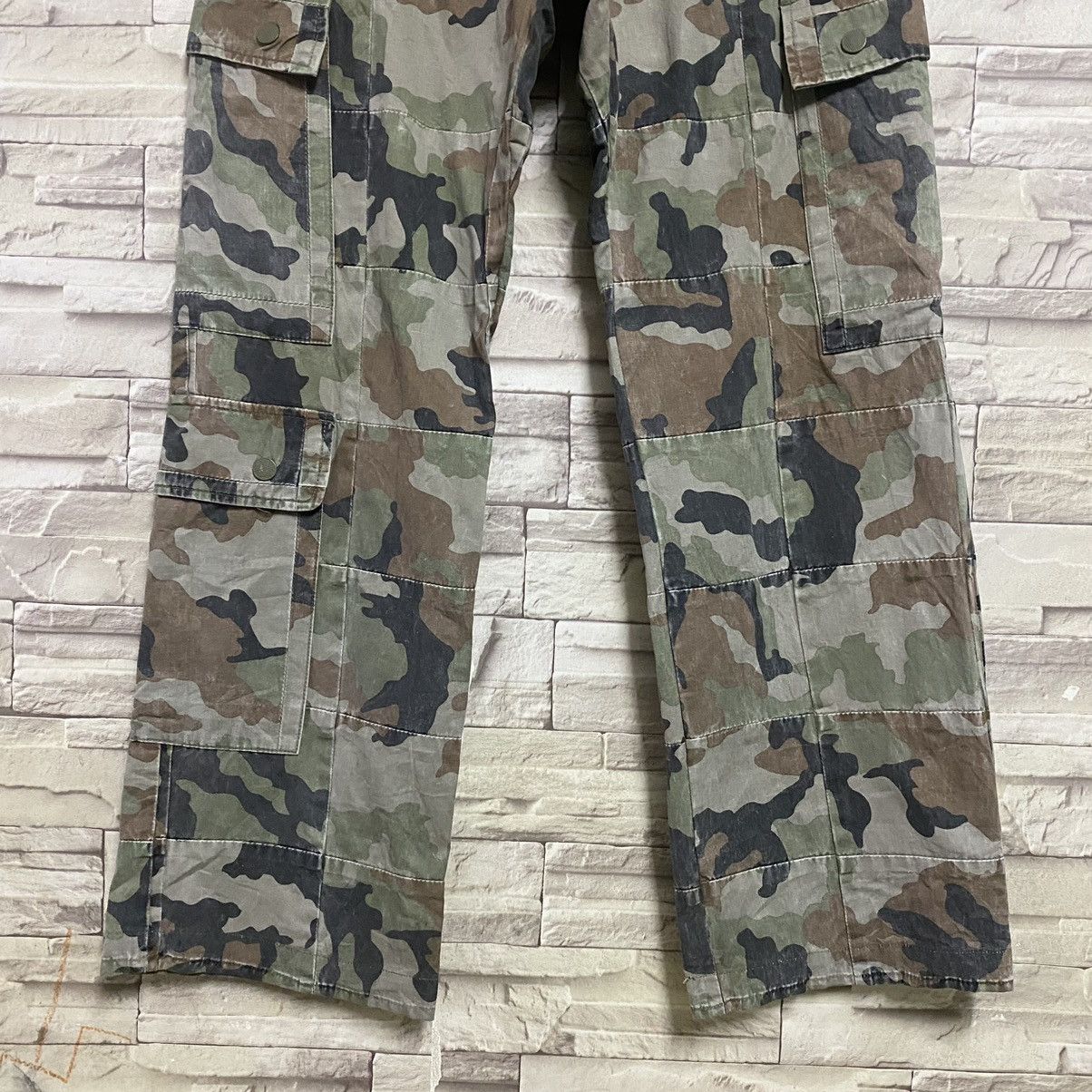 Stussy Vintage Stussy Cargo Pants Camo Patchwork Size US 32 / EU 48 - 7 Thumbnail