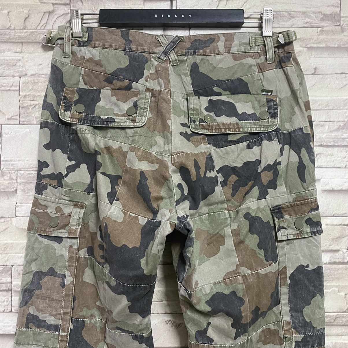 Stussy Vintage Stussy Cargo Pants Camo Patchwork Size US 32 / EU 48 - 14 Thumbnail