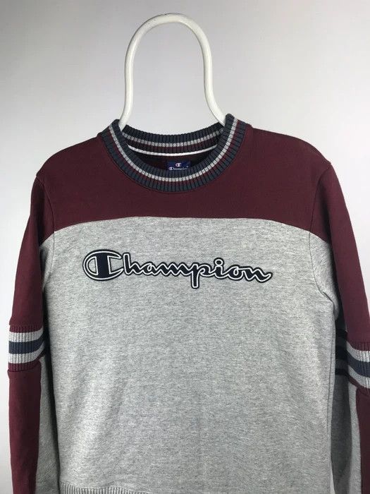 Champion Champion sweatshirt big logo size Medium vintage band tee Size US M / EU 48-50 / 2 - 2 Thumbnail