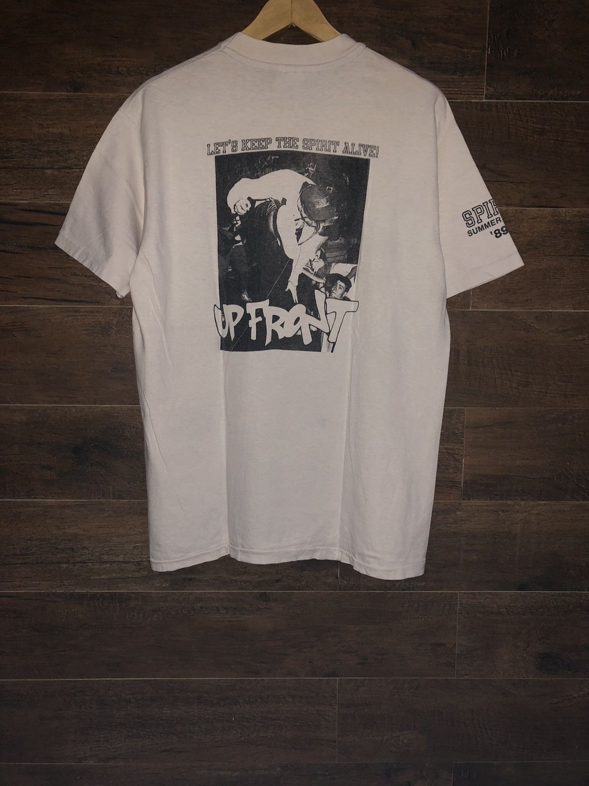 Band Tees × Vintage Vintage Up Front 1989 Spirit Summer Tour Shirt Size US XL / EU 56 / 4 - 3 Thumbnail