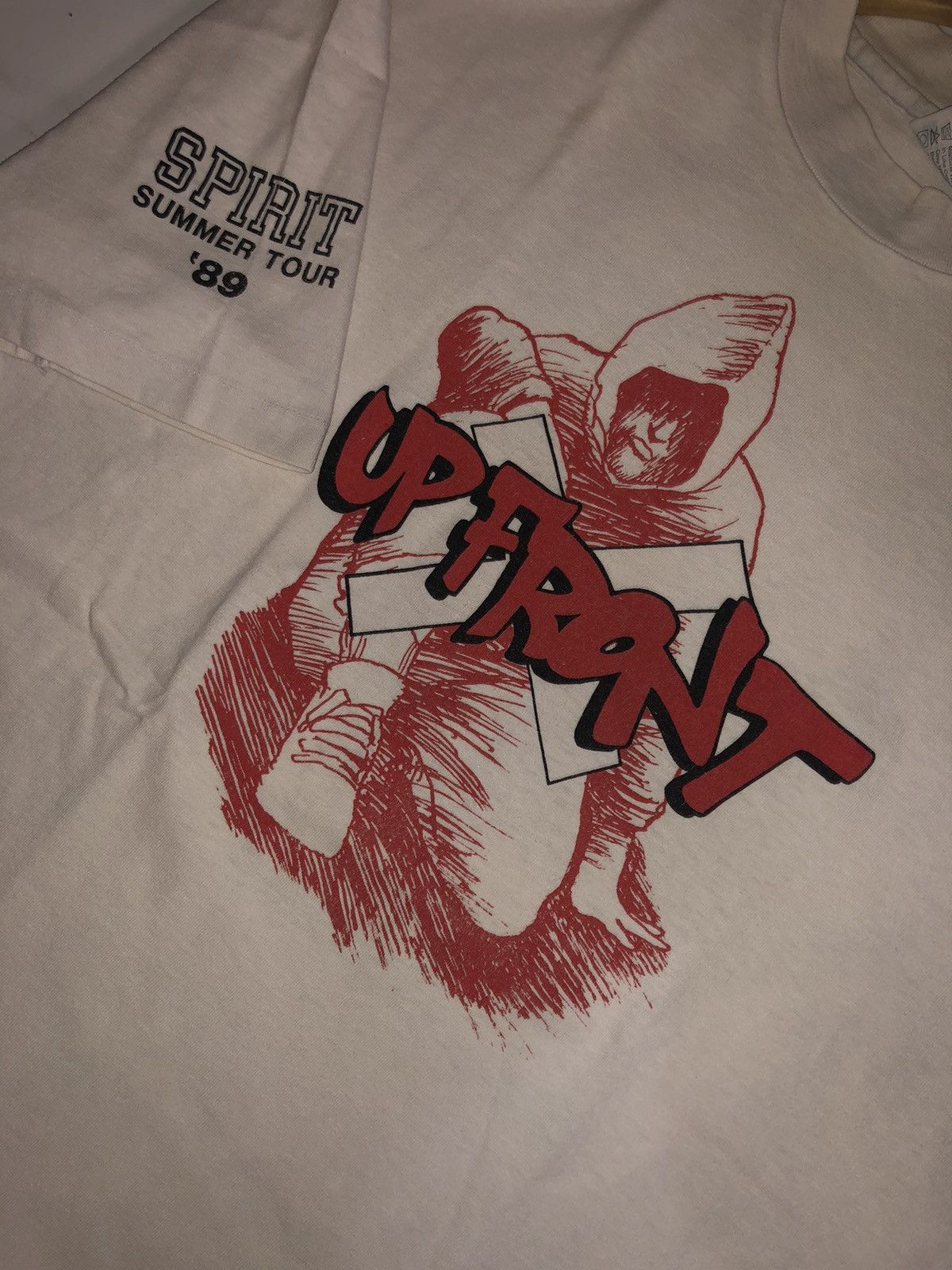 Band Tees × Vintage Vintage Up Front 1989 Spirit Summer Tour Shirt Size US XL / EU 56 / 4 - 5 Thumbnail