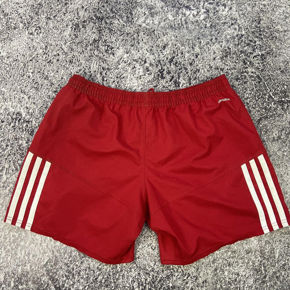 Adidas Man Shorts Adidas Vintage Red White Striped Mini Logo Y2k Size US 40 / EU 56 - 2 Preview