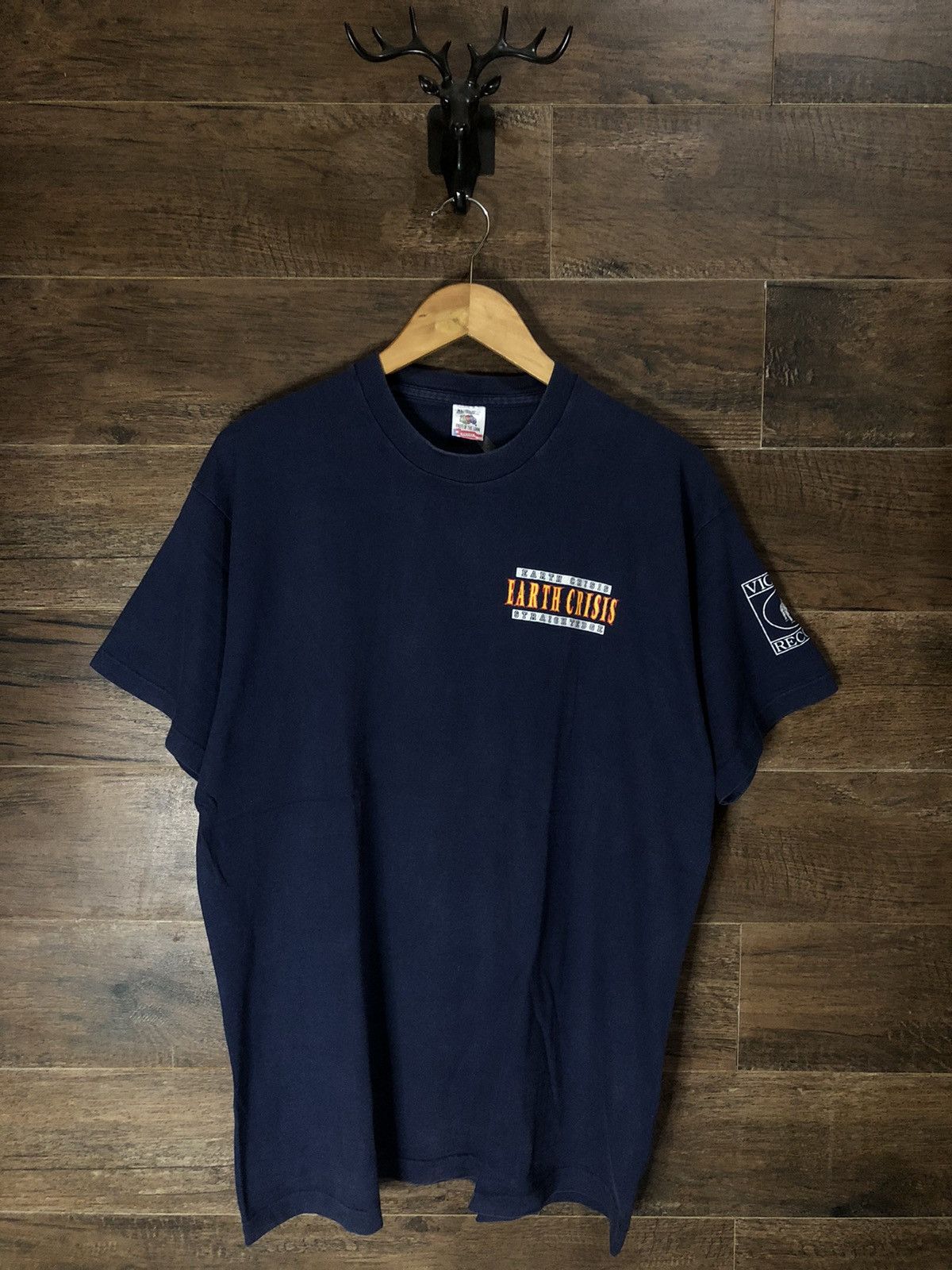 Band Tees × Vintage Vintage Earth Crisis 1995 The Disciplines Victory Records Size US XL / EU 56 / 4 - 2 Thumbnail