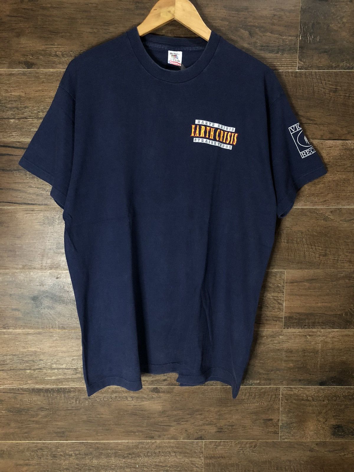 Band Tees × Vintage Vintage Earth Crisis 1995 The Disciplines Victory Records Size US XL / EU 56 / 4 - 3 Thumbnail