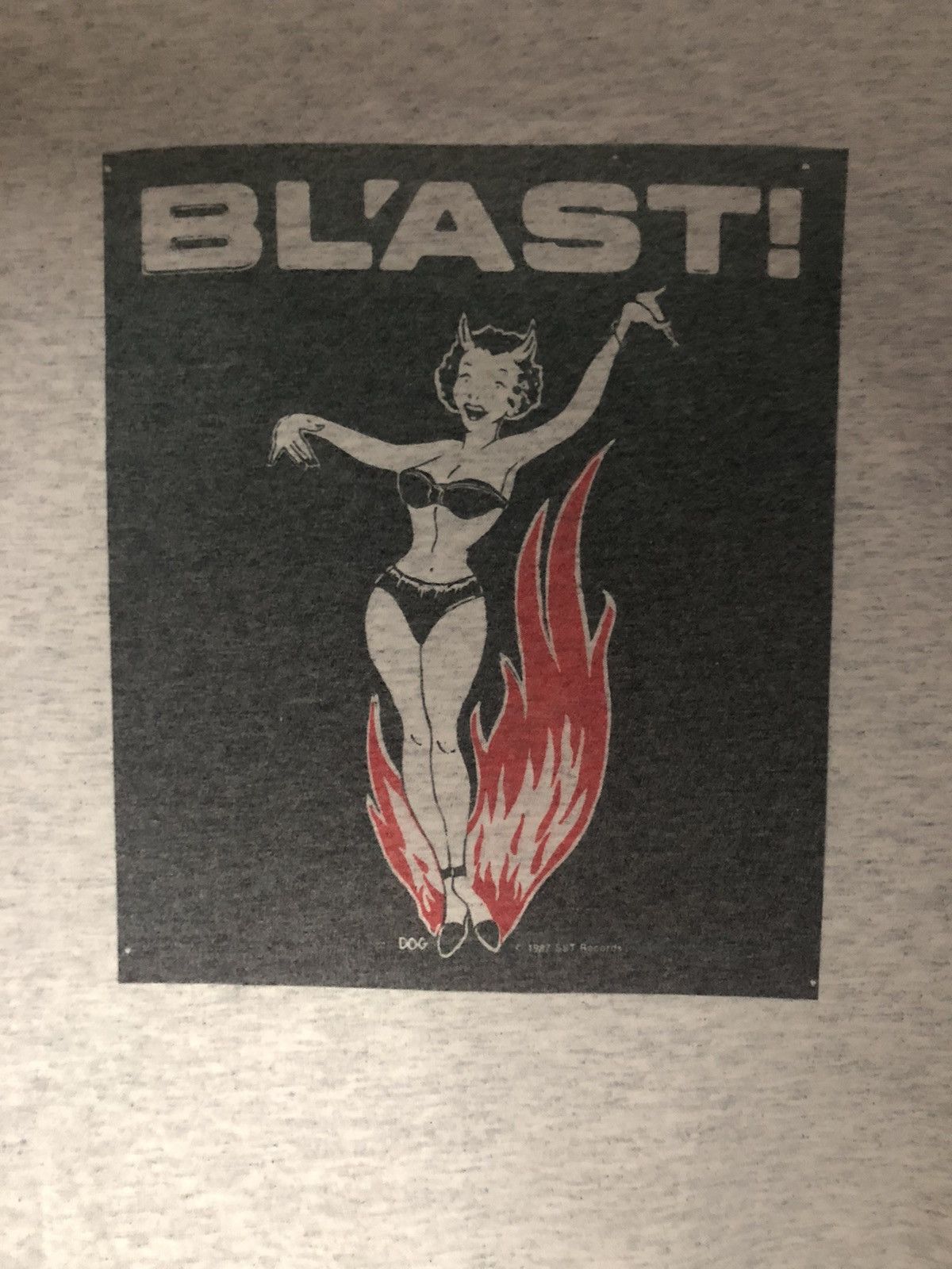 Band Tees × Vintage Vintage Blast Band Early 90s BL'AST! Fans Issue SST Records Size US XXL / EU 58 / 5 - 7 Thumbnail