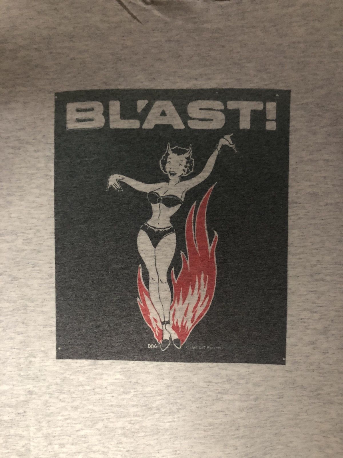 Band Tees × Vintage Vintage Blast Band Early 90s BL'AST! Fans Issue SST Records Size US XXL / EU 58 / 5 - 6 Thumbnail