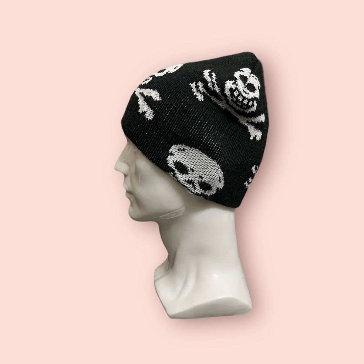 Seditionaries × Vintage VINTAGE SKULLS RIBBED BEANIE UNKNOWN DESIGNER Size ONE SIZE - 7 Thumbnail
