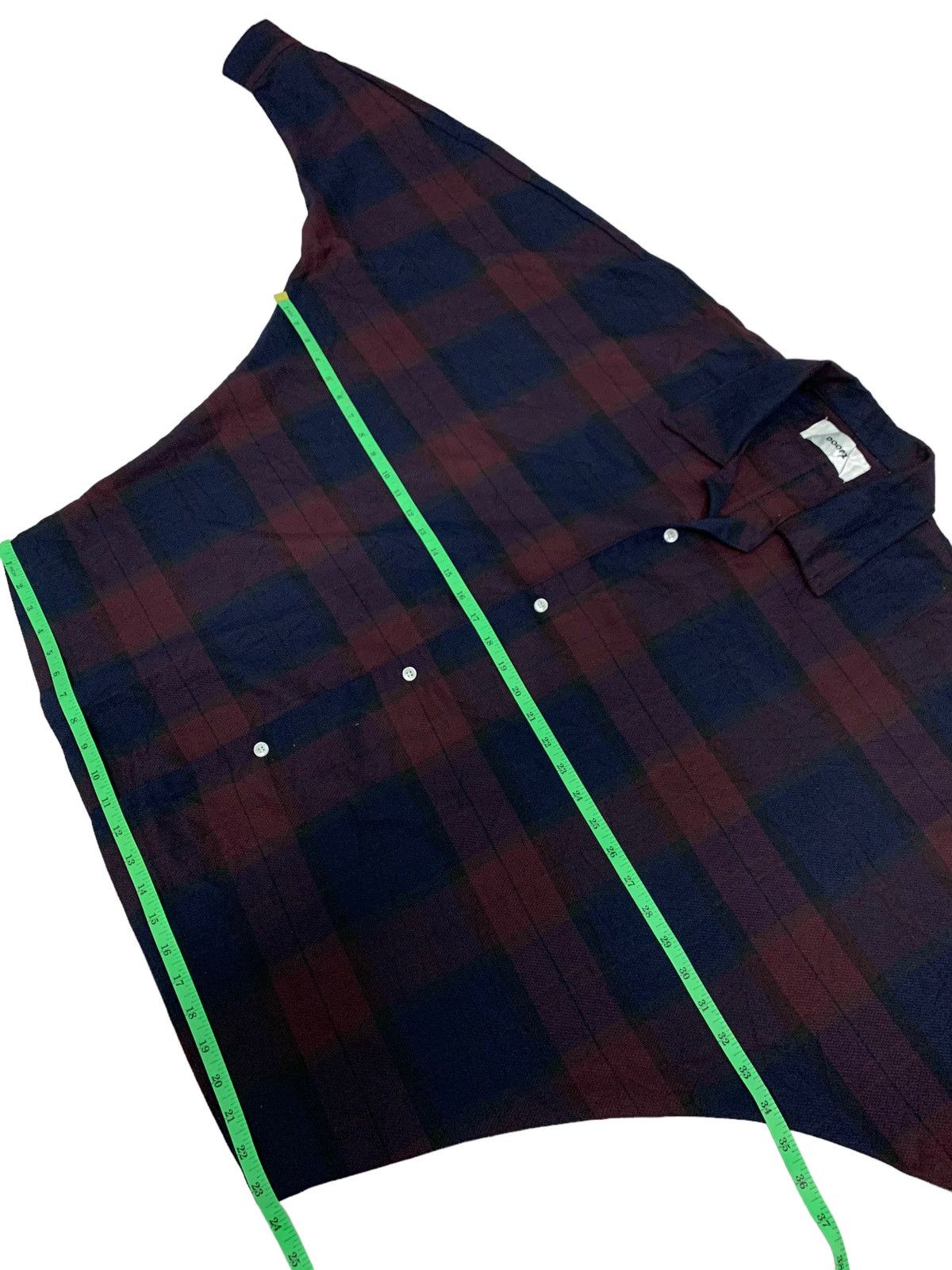 Survival of the Fashionest 🔥😎Vintage Oversized DOOPZ Flannal Plaid Shirts Size US S / EU 44-46 / 1 - 12 Thumbnail