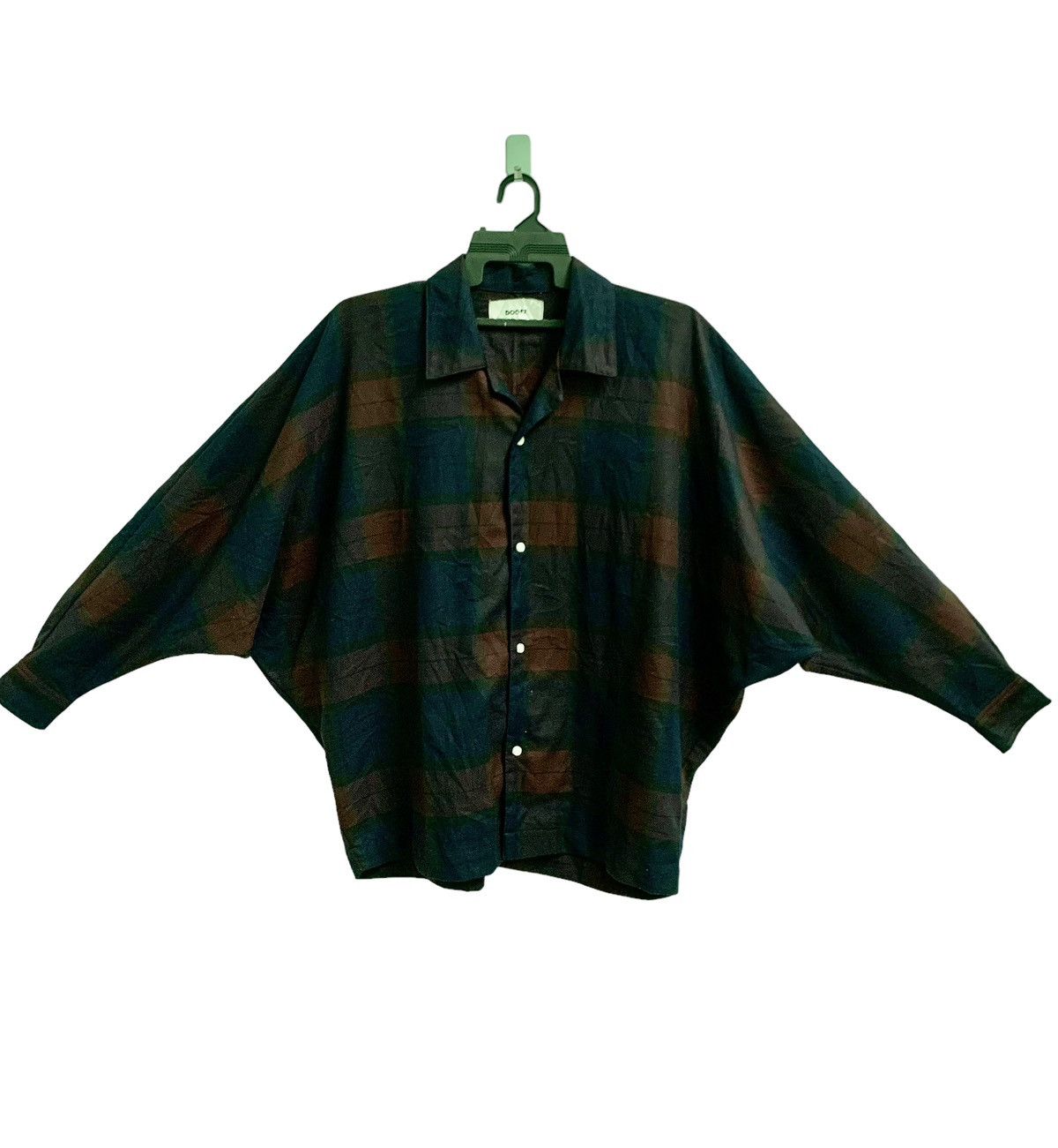 Survival of the Fashionest 🔥😎Vintage Oversized DOOPZ Flannal Plaid Shirts Size US S / EU 44-46 / 1 - 1 Thumbnail