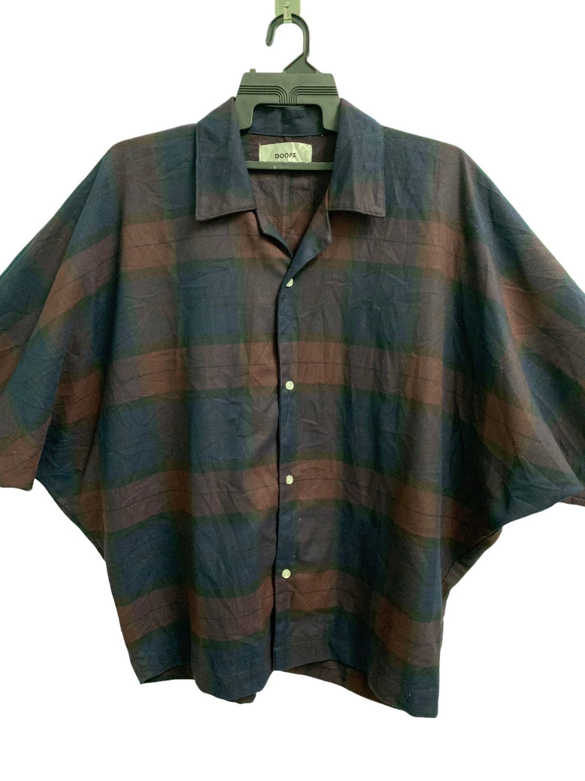 Survival of the Fashionest 🔥😎Vintage Oversized DOOPZ Flannal Plaid Shirts Size US S / EU 44-46 / 1 - 3 Thumbnail