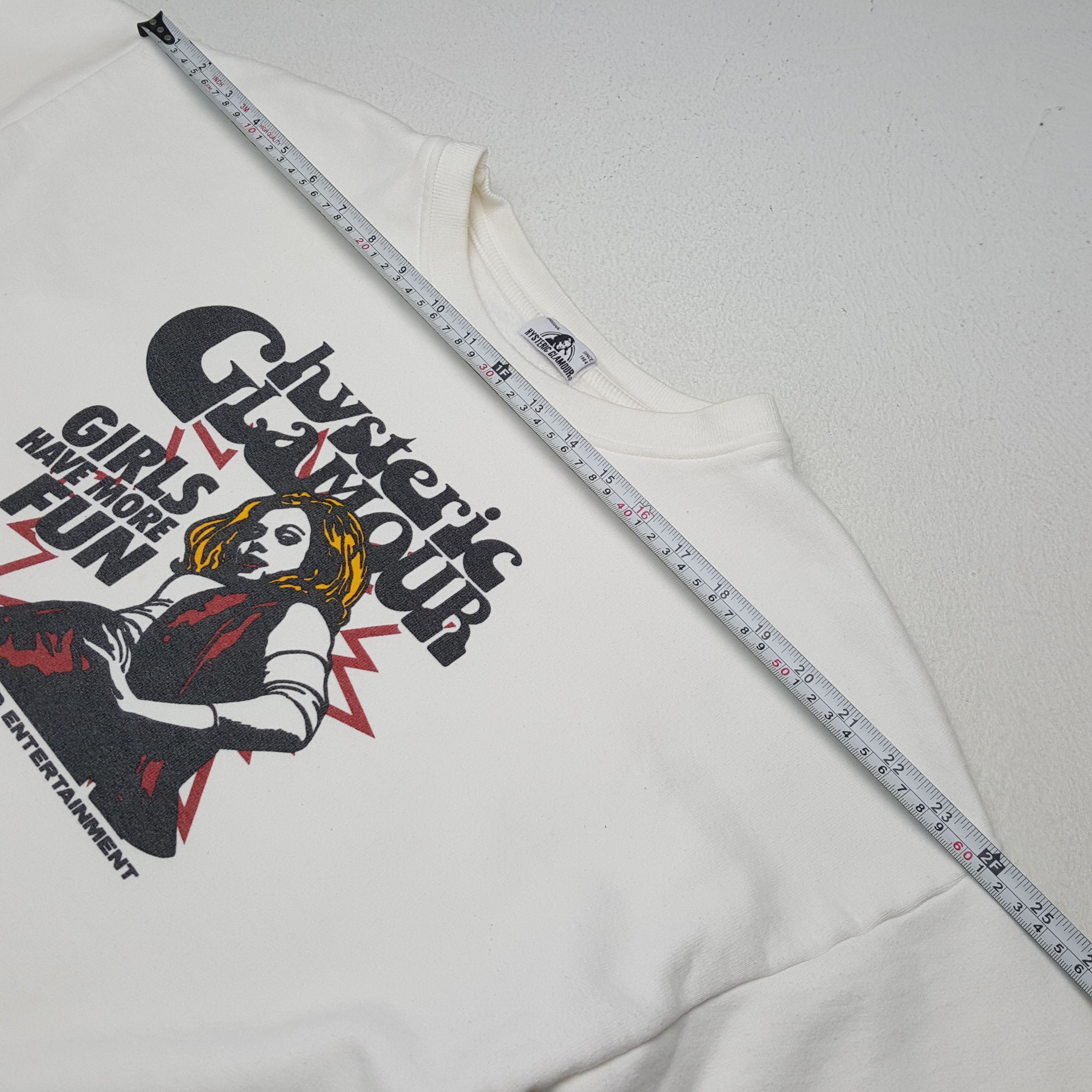 Hysteric Glamour × Japanese Brand × Vintage Vintage HYSTERIC GLAMOUR Japan Fashion Brand Sweatshirt cp2 Size US M / EU 48-50 / 2 - 4 Thumbnail