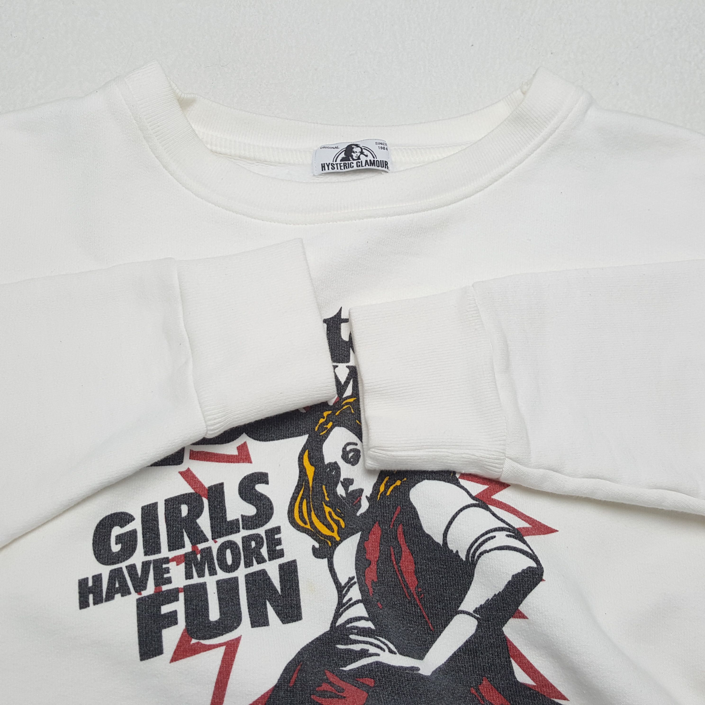 Hysteric Glamour × Japanese Brand × Vintage Vintage HYSTERIC GLAMOUR Japan Fashion Brand Sweatshirt cp2 Size US M / EU 48-50 / 2 - 7 Thumbnail