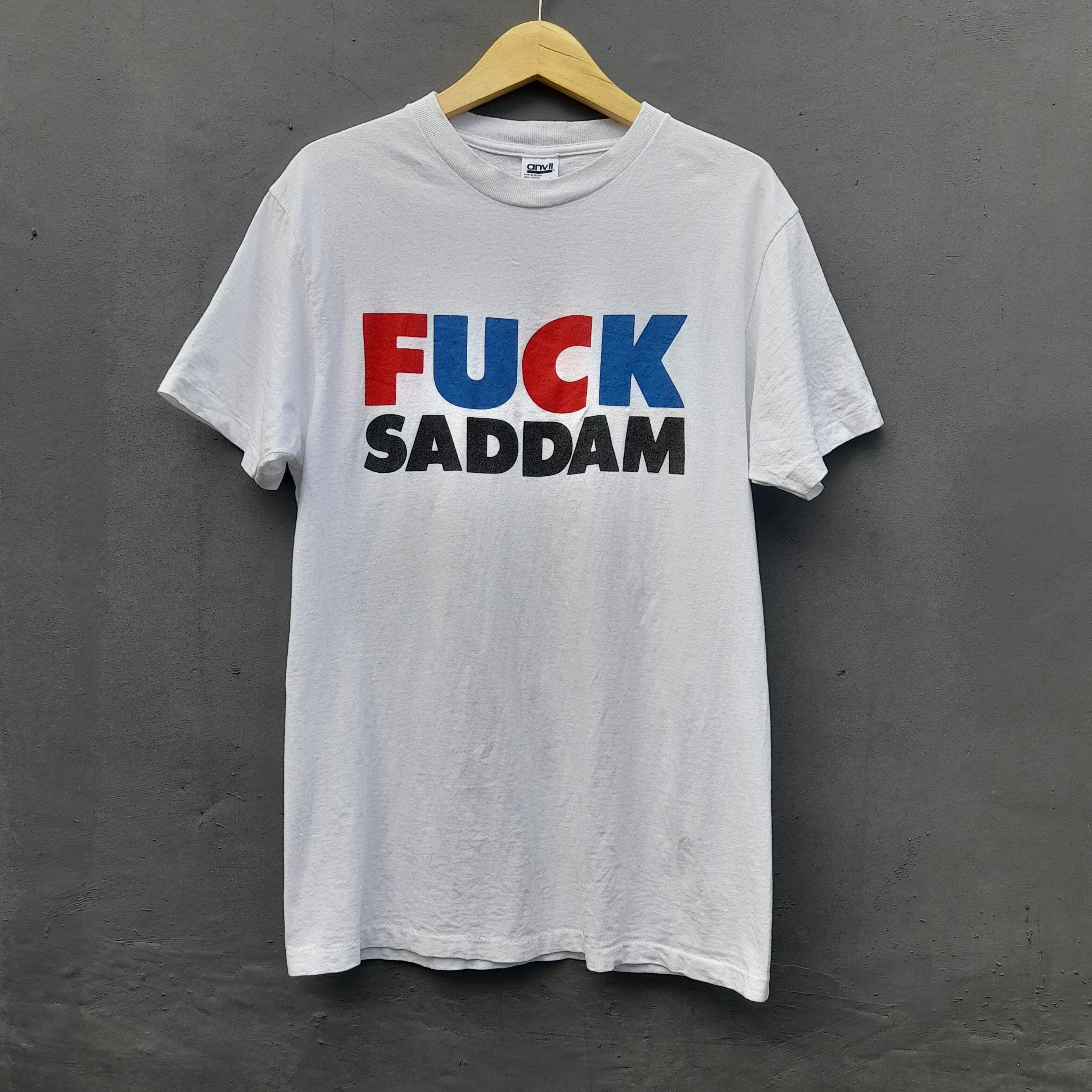 Seditionaries Vintage saddam hussein statement tees Size US M / EU 48-50 / 2 - 1 Thumbnail