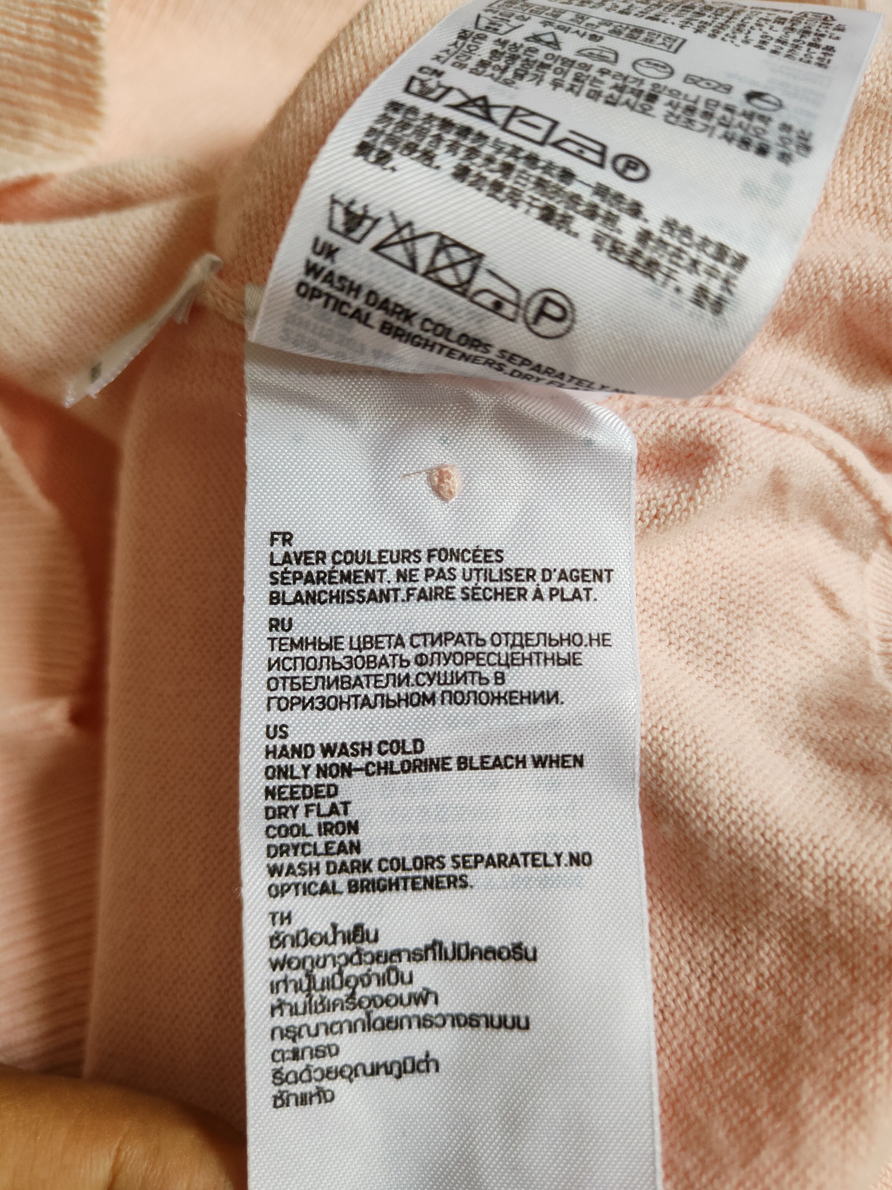 Japanese Brand × Uniqlo Uniqlo Pink Cardigan Knitwear thin vintage #S878 Size L / US 10 / IT 46 - 10 Thumbnail
