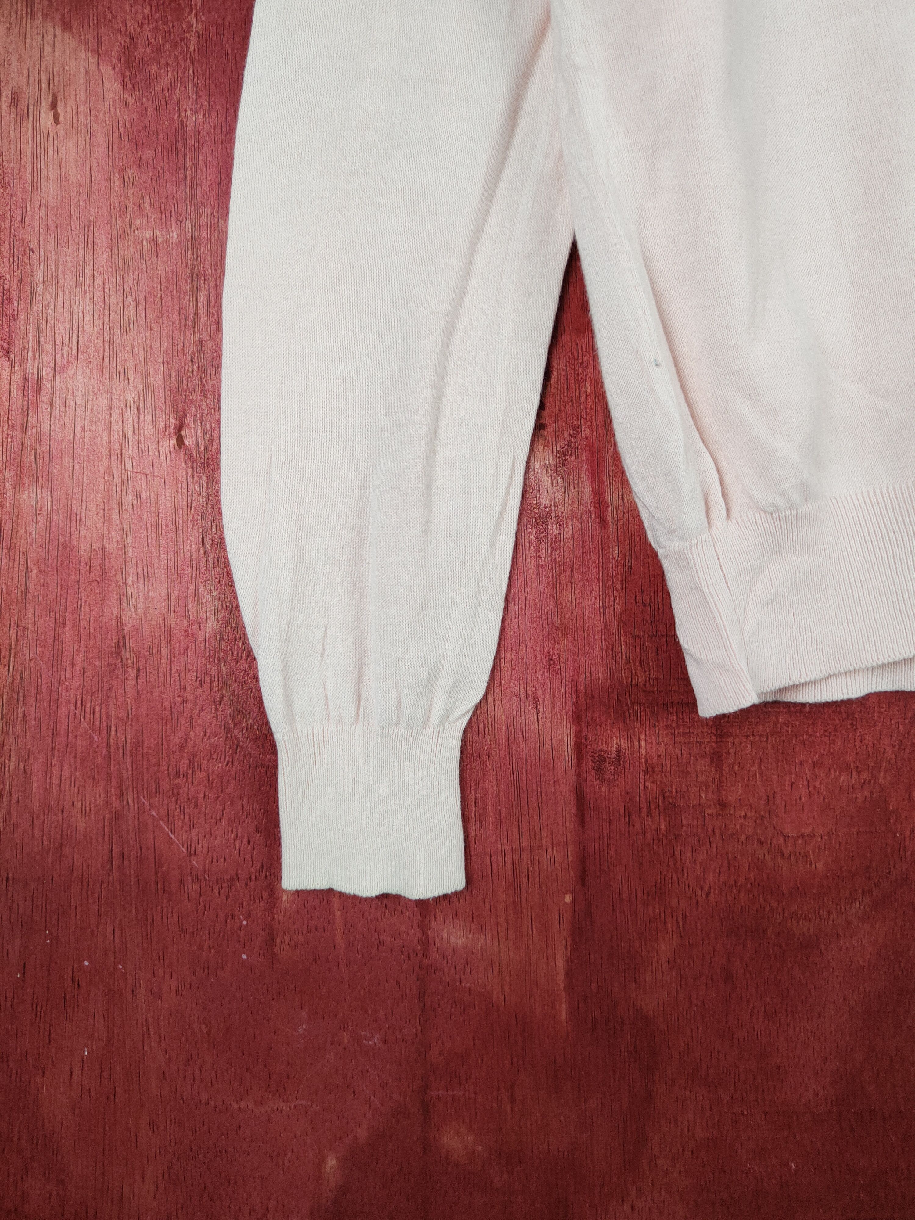 Japanese Brand × Uniqlo Uniqlo Pink Cardigan Knitwear thin vintage #S878 Size L / US 10 / IT 46 - 4 Thumbnail