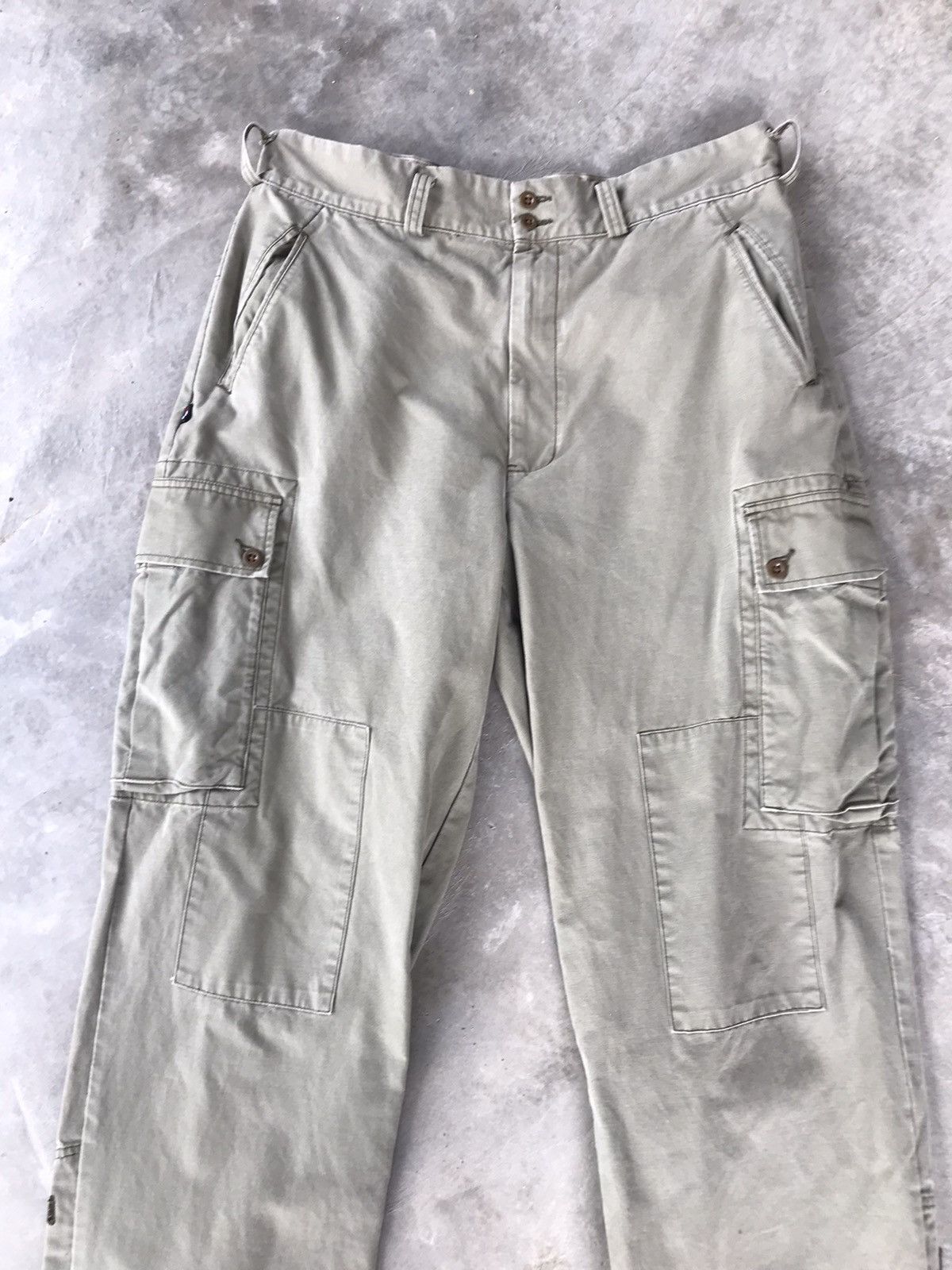 Polo Ralph Lauren VTG RLX Multipocket Utility Bondage Patches Cargo Pant Size US 36 / EU 52 - 3 Thumbnail