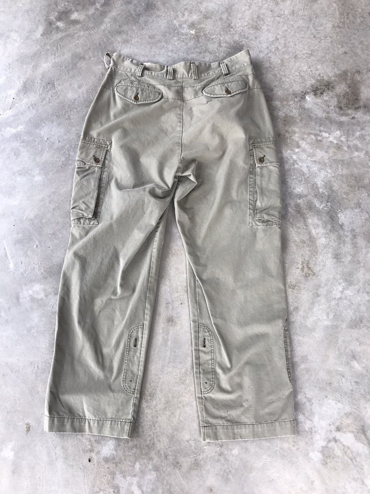 Polo Ralph Lauren VTG RLX Multipocket Utility Bondage Patches Cargo Pant Size US 36 / EU 52 - 2 Thumbnail