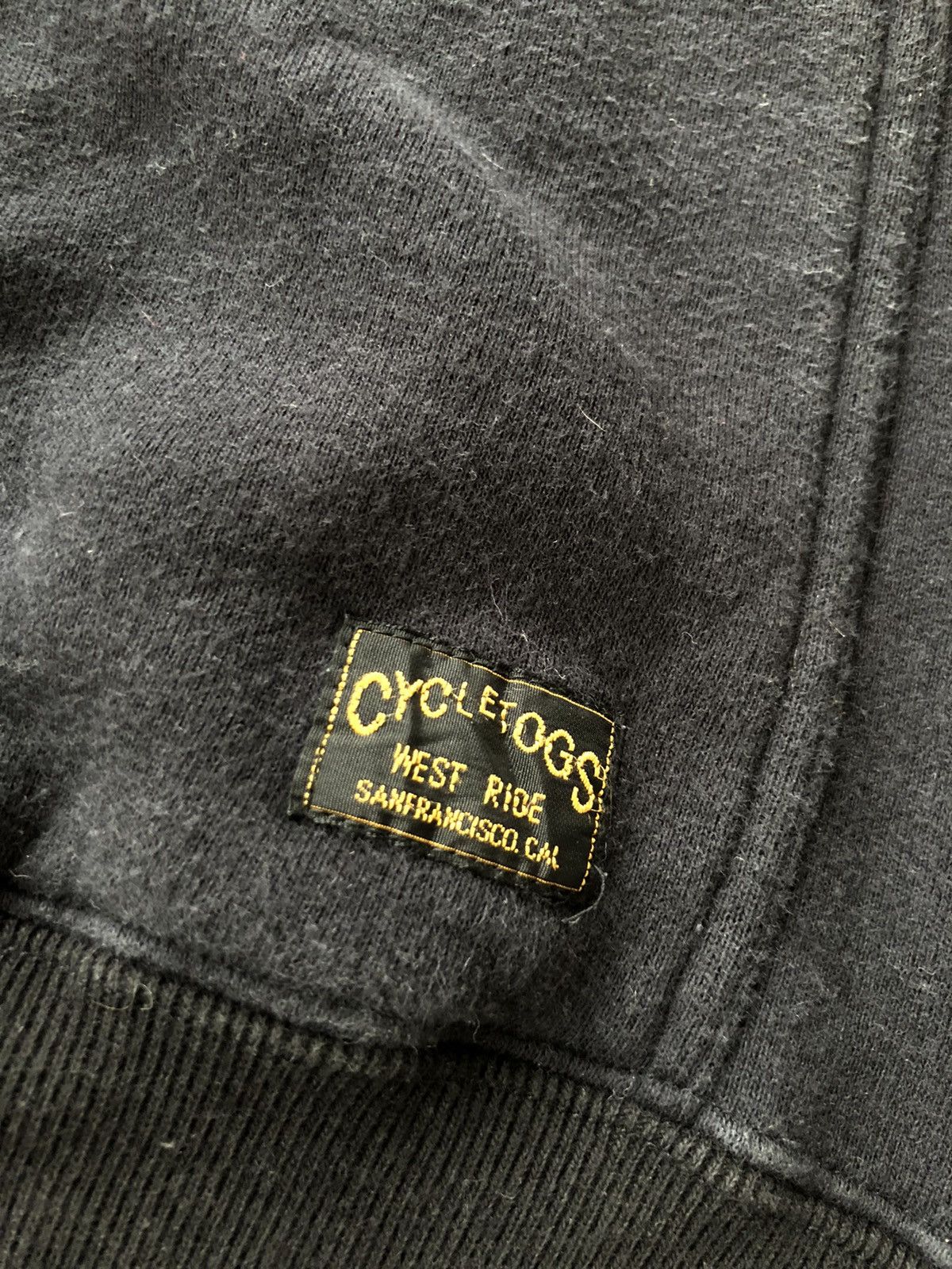 WEST RIDE GRAIL🔥Cycle Togs 🇯🇵 ☠️ Logo Hybrid Sleeve Hoodie Size US L / EU 52-54 / 3 - 6 Thumbnail