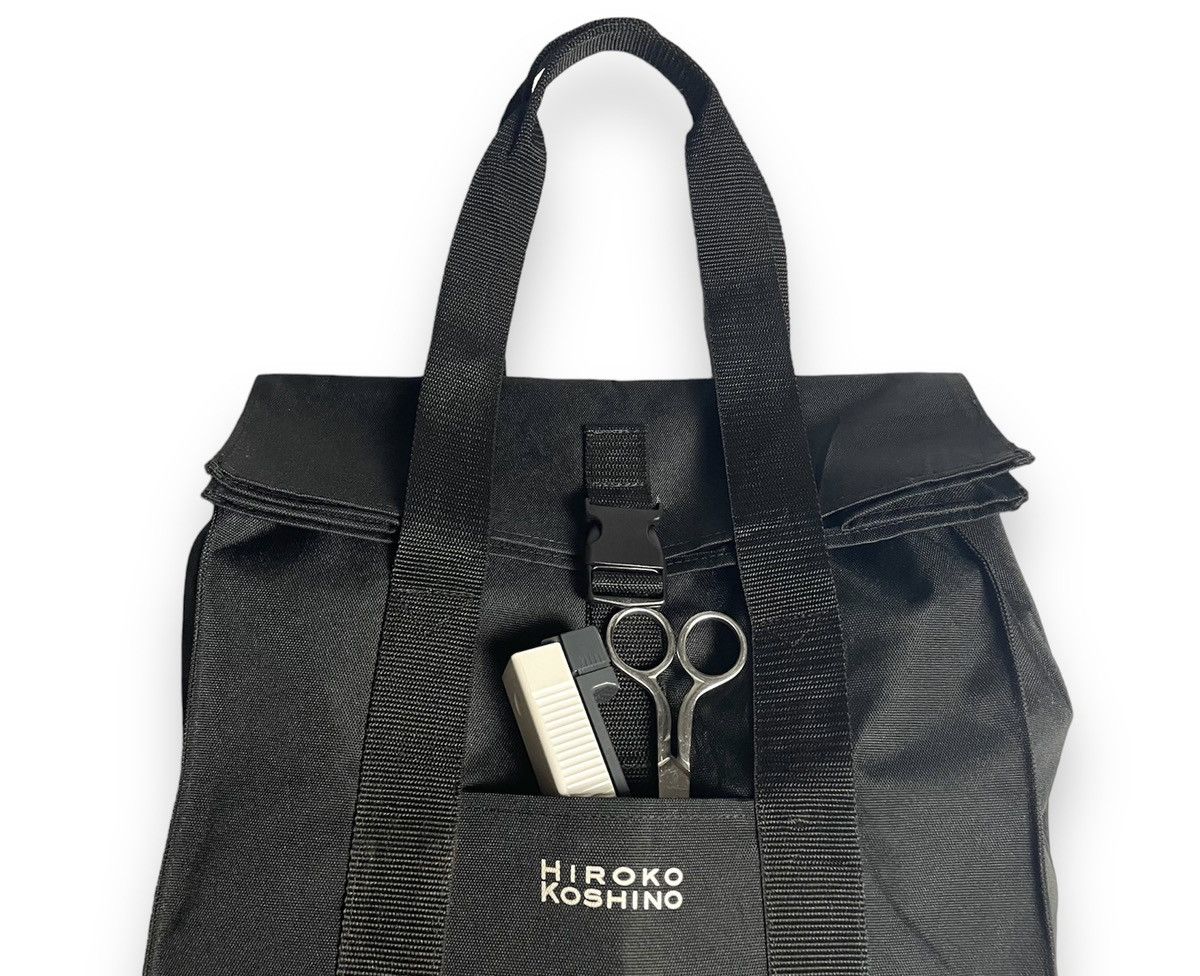Hiroko Koshino Homme 🇯🇵 HIROKO KOSHINO CANVAS TOTE BAG Size ONE SIZE - 4 Thumbnail