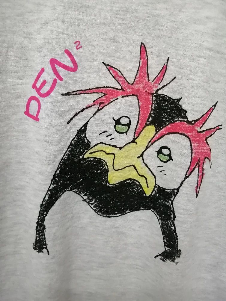 Vintage Vintage Neon EVANGELION DEN2 T-shirt Size US L / EU 52-54 / 3 - 4 Thumbnail
