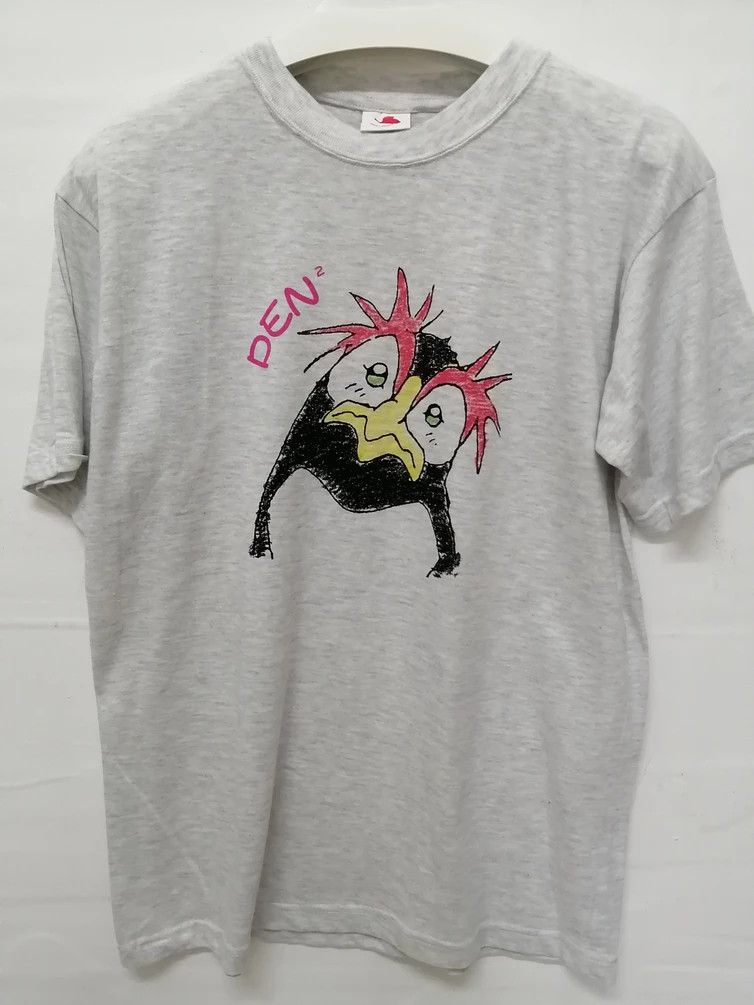 Vintage Vintage Neon EVANGELION DEN2 T-shirt Size US L / EU 52-54 / 3 - 2 Thumbnail