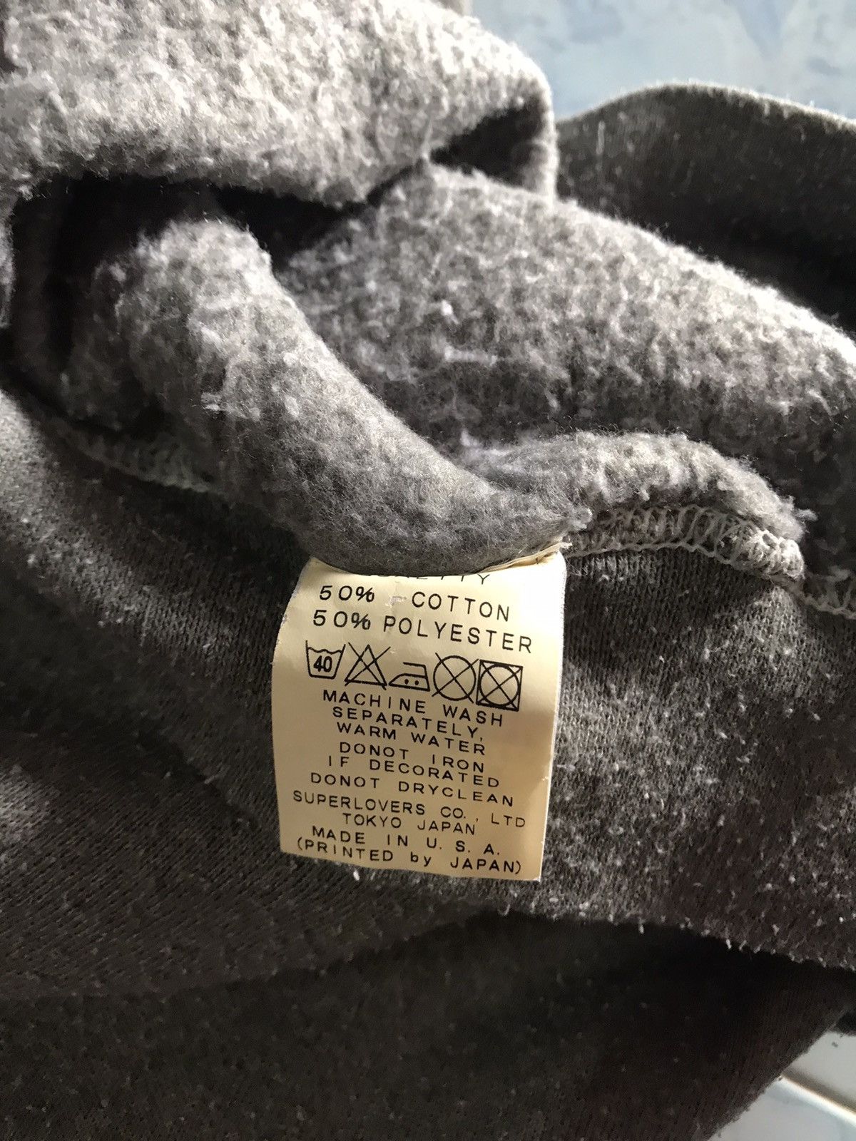 Japanese Brand Super lovers sweatshirt size M Size US M / EU 48-50 / 2 - 4 Thumbnail