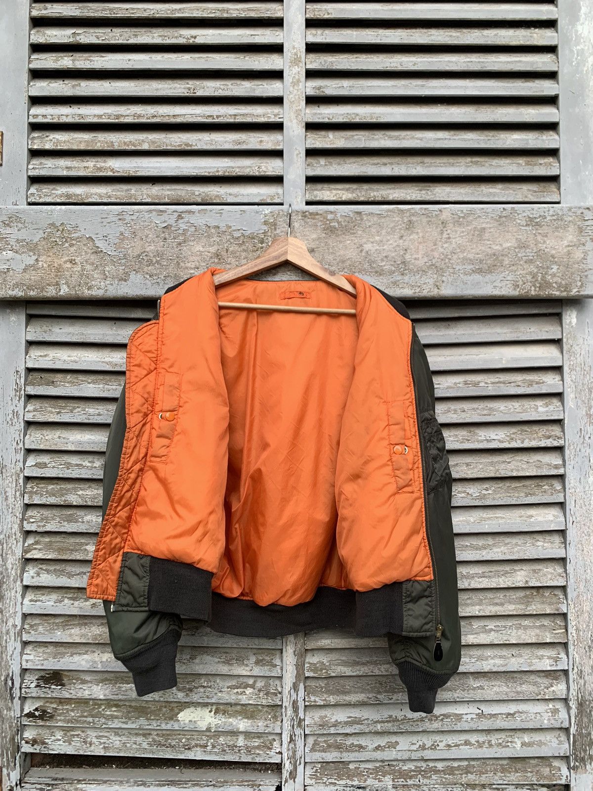 Vintage 🪖Vintage MA-1 Man Intermediate Bomber Jacket Size US M / EU 48-50 / 2 - 12 Thumbnail
