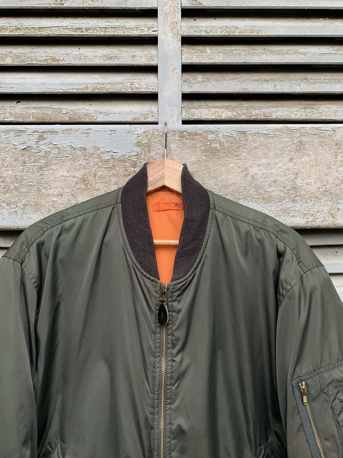 Vintage 🪖Vintage MA-1 Man Intermediate Bomber Jacket Size US M / EU 48-50 / 2 - 5 Thumbnail