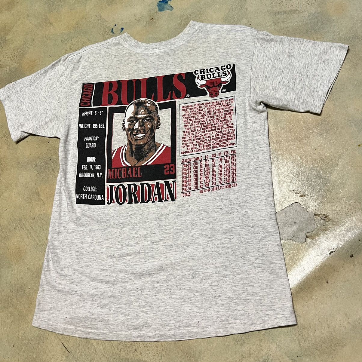 NBA Vintage Chicago Bulls Micheal Jordan T-Shirt Size US L / EU 52-54 / 3 - 19 Thumbnail