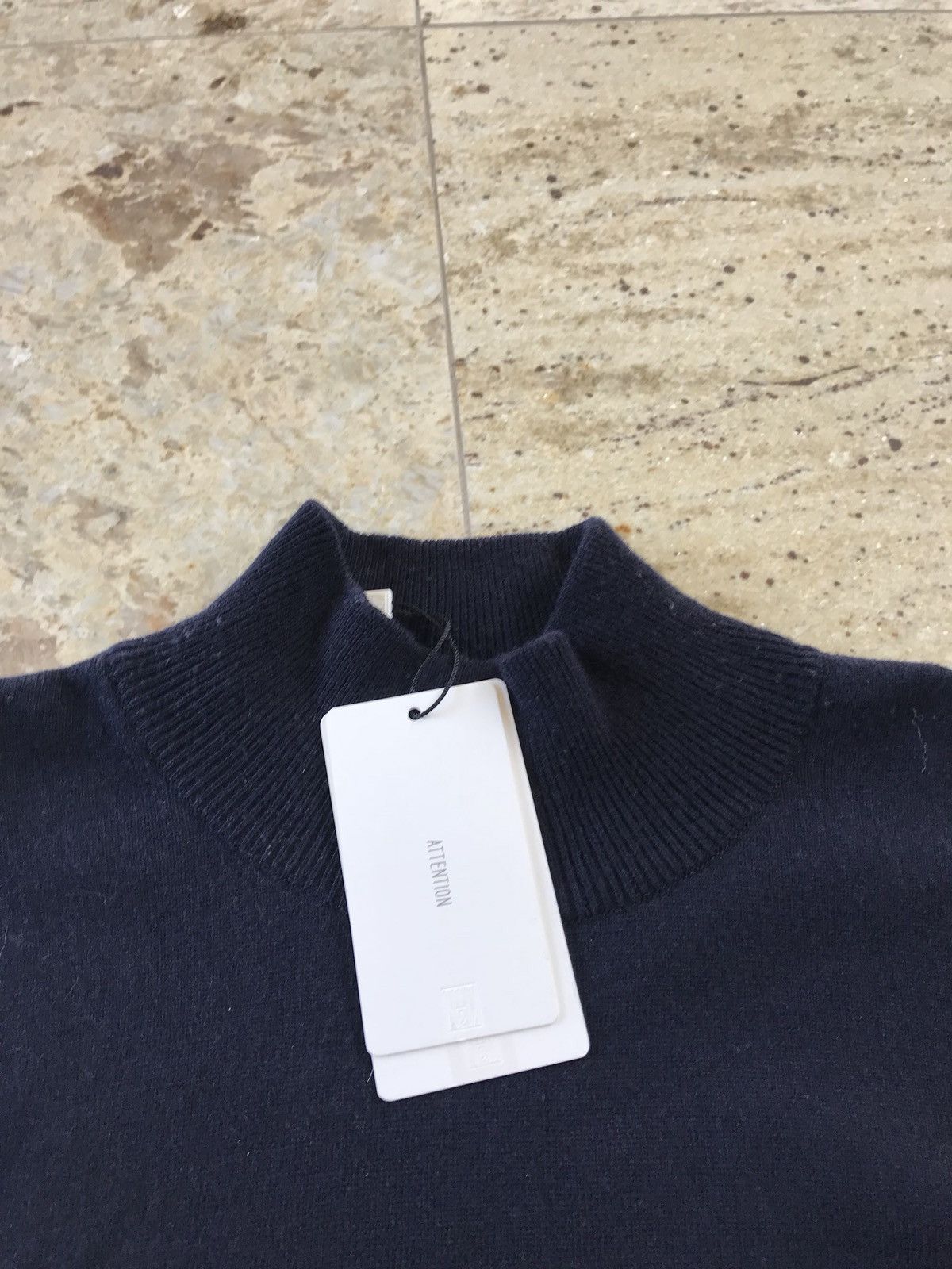 N.Hoolywood 962-KT01 Navy Knitwear Size US S / EU 44-46 / 1 - 11 Thumbnail