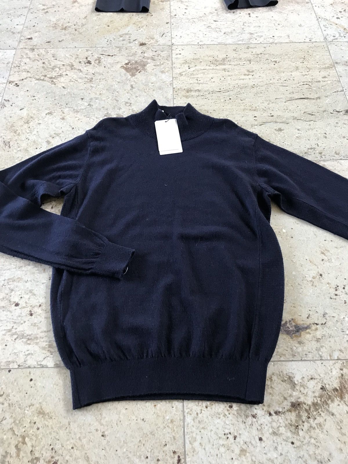N.Hoolywood 962-KT01 Navy Knitwear Size US S / EU 44-46 / 1 - 8 Thumbnail