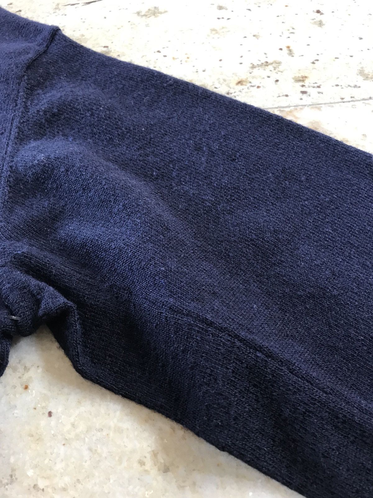 N.Hoolywood 962-KT01 Navy Knitwear Size US S / EU 44-46 / 1 - 3 Thumbnail