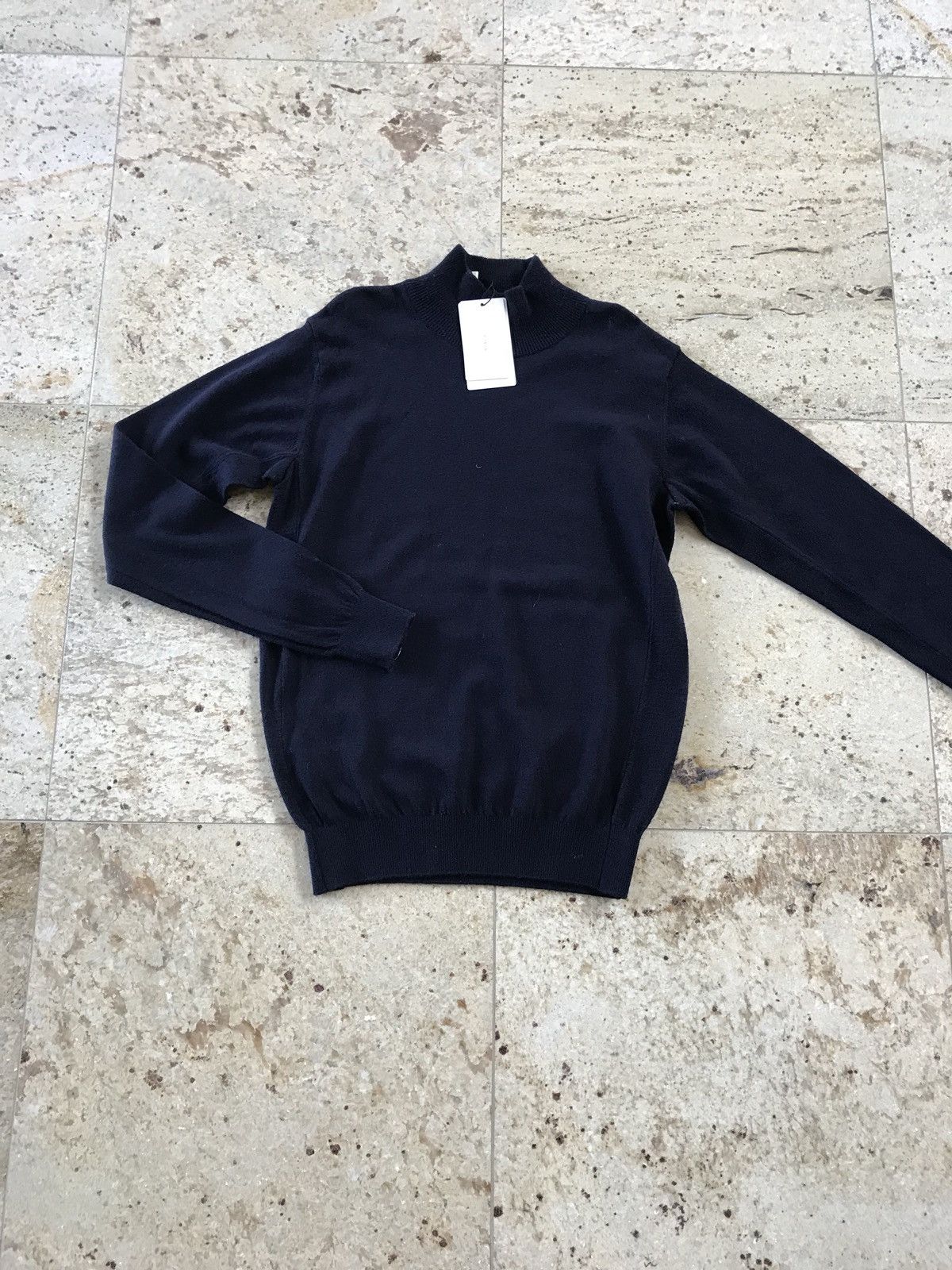 N.Hoolywood 962-KT01 Navy Knitwear Size US S / EU 44-46 / 1 - 1 Thumbnail