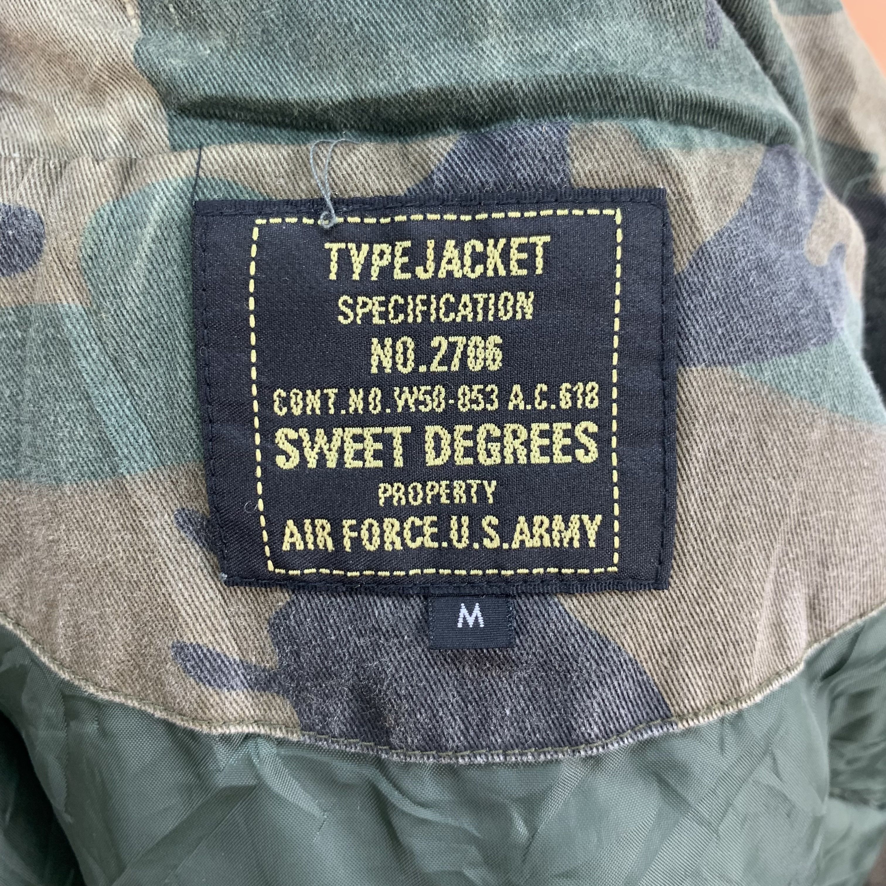 Other Sweet Degrees Air Force US Army Hooded Vest #3569-74 Size M / US 6-8 / IT 42-44 - 5 Thumbnail