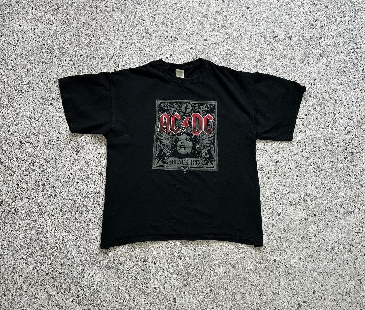 AC/DC × Band Tees Vintage AC/DC European Tour “Black Ice” 2009 T-shirt Size US XL / EU 56 / 4 - 1 Thumbnail